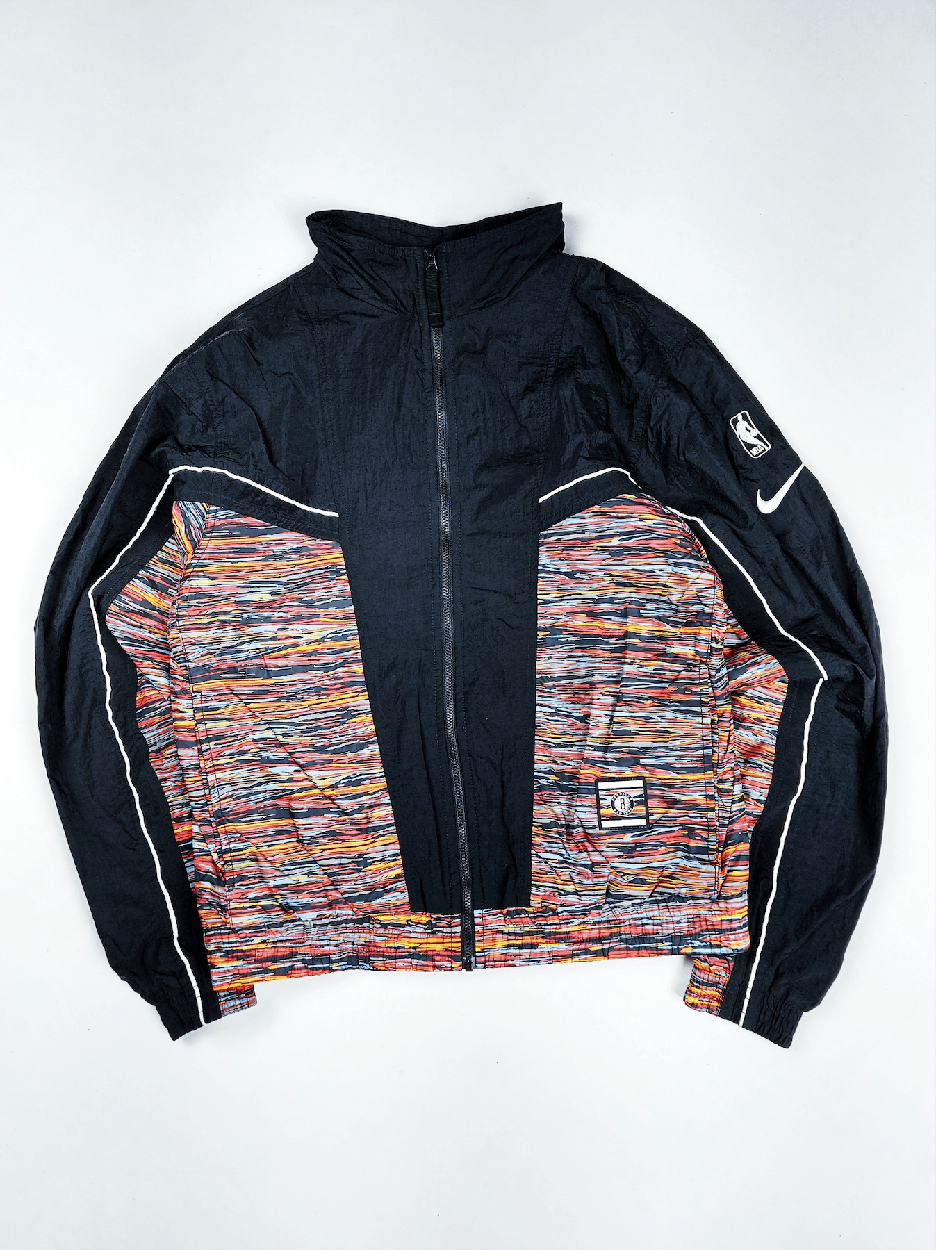 Nike nba throwback track jacket on sale