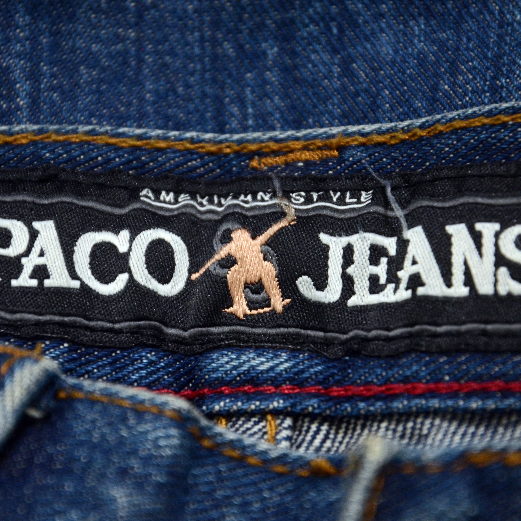 Other Le Paco Jeans New York Y2K Streetwear Regular Fit Size US 31 - 4 Thumbnail