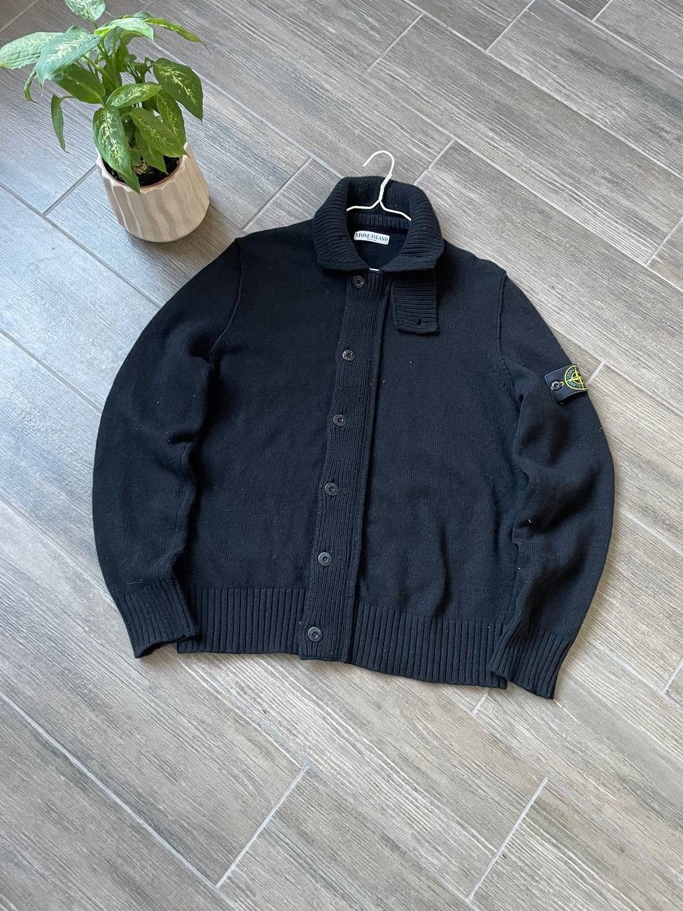 Stone Island Stone Island black archive vintage sweater Size US XL / EU 56 / 4 - 1 Thumbnail