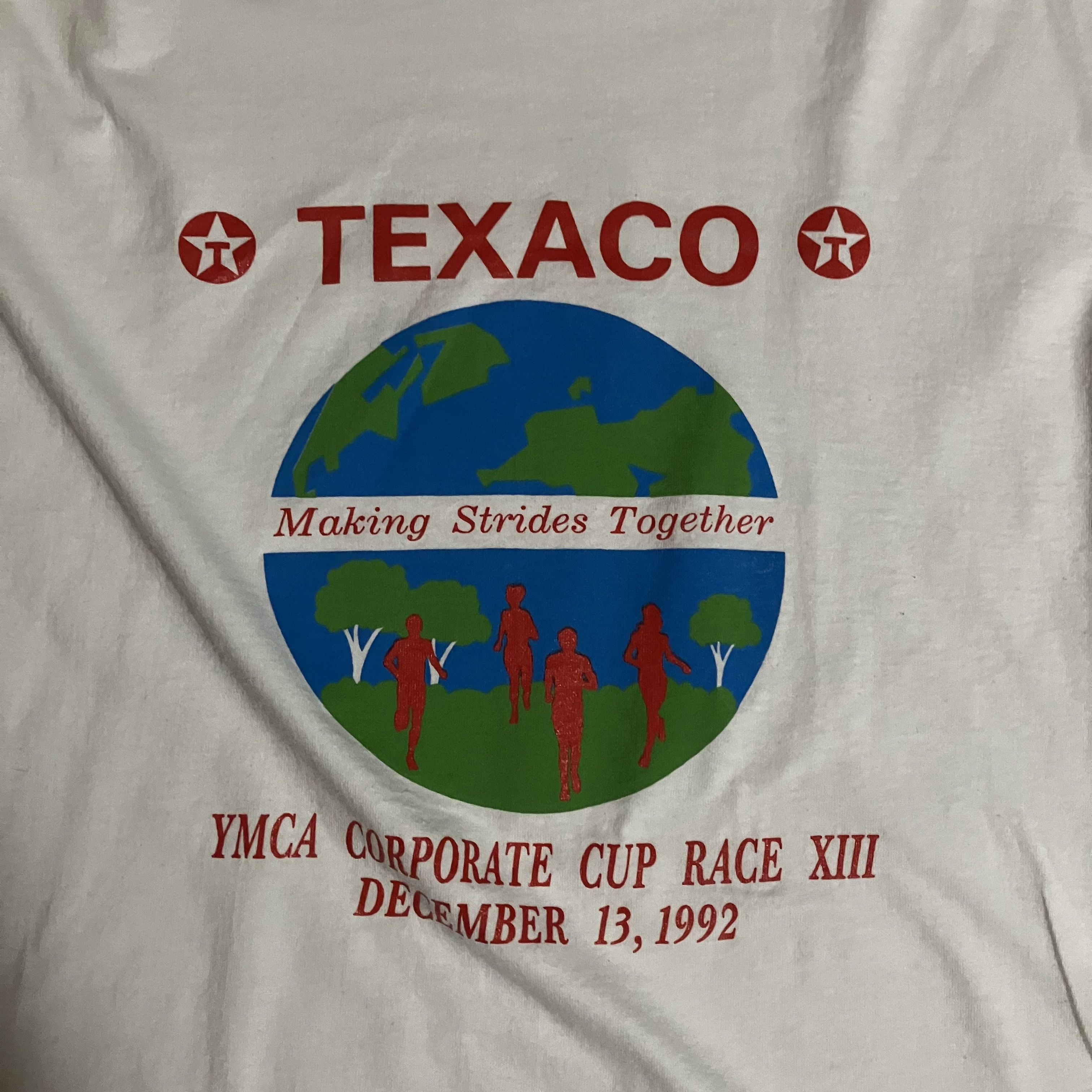Vintage Vintage 1992 Texaco YMCA corporate cup Long Sleeve Size US XL / EU 56 / 4 - 2 Thumbnail
