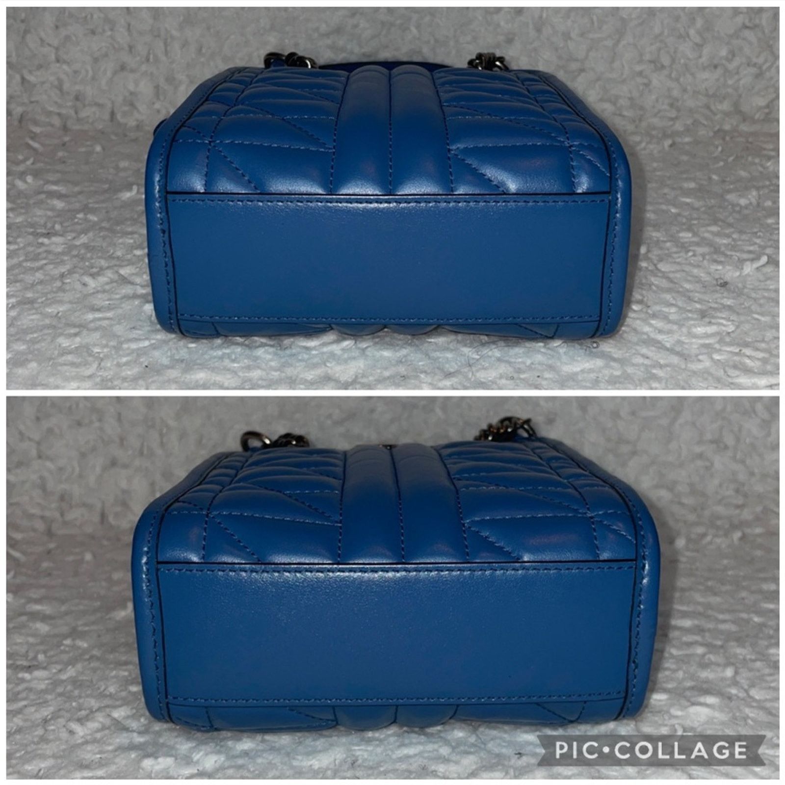 Gucci Gucci GG Marmont Matelassé Blue Crossbody 696123 Size ONE SIZE - 7 Thumbnail