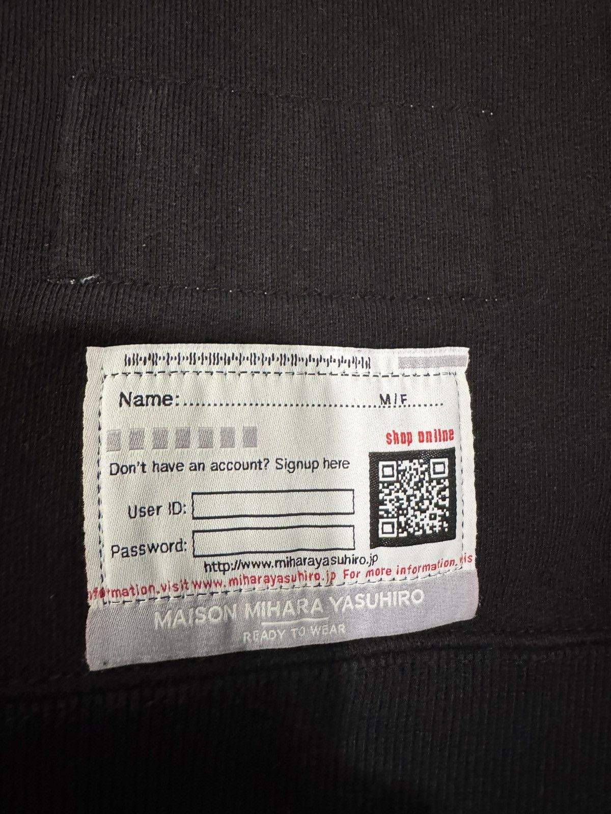 Maison MIHARA YASUHIRO Maison Mihara Yasuhiro crewneck sweatshirt Size US M / EU 48-50 / 2 - 6 Thumbnail