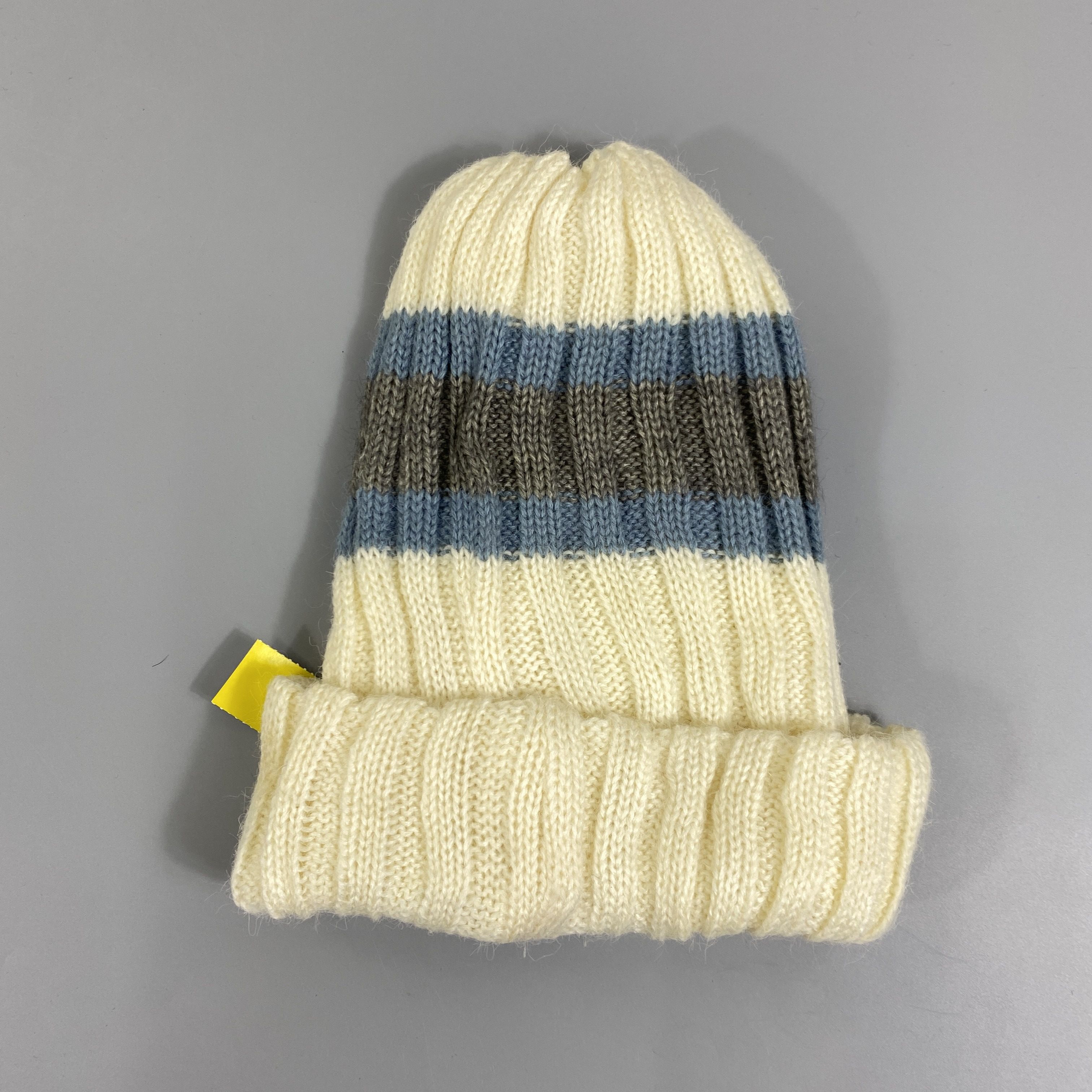 Japanese Brand Striped Snow Cap Beanie Hat -BN1002 Size ONE SIZE - 7 Thumbnail