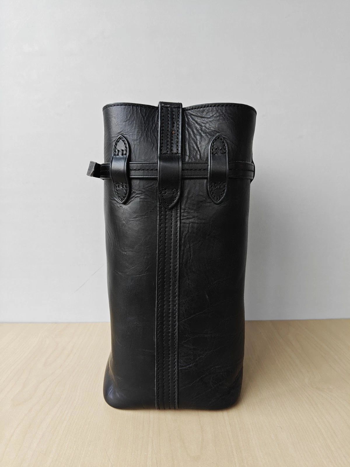 Polo Ralph Lauren Polo Ralph Lauren Bellport Leather Large Bucket Bag FTP 0006 Size ONE SIZE - 2 Thumbnail