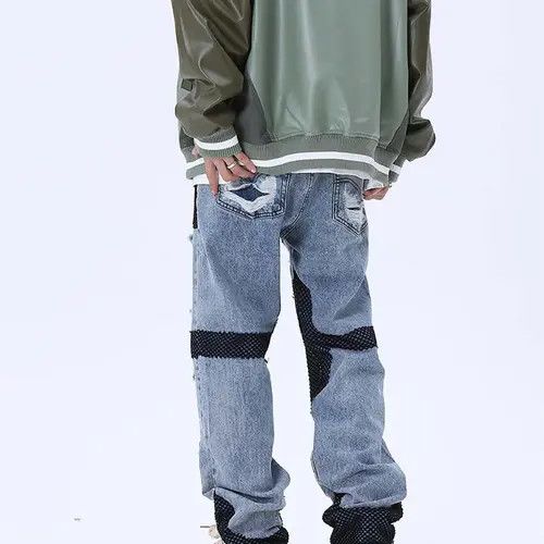 VIBE Blue Distressed Denim Jeans Size US 30 / EU 46 - 6 Thumbnail