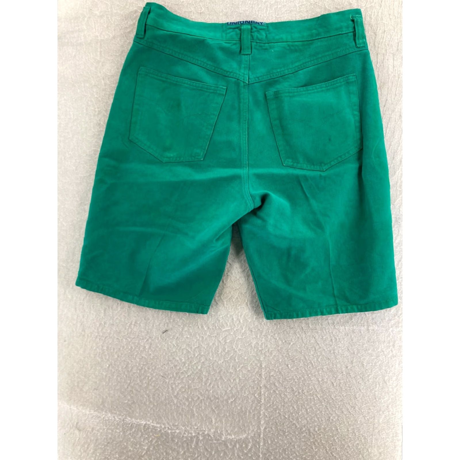 Vintage VINTAGE Union Bay Shorts Mens 32x10 Green baggy Fit Y2K Size US 32 / EU 48 - 7 Thumbnail