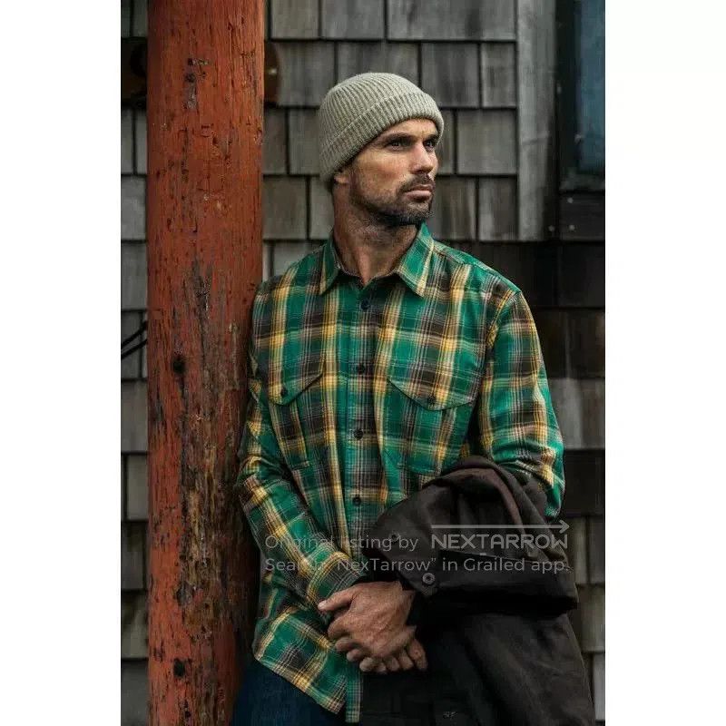 Filson Filson Lightweight Alaska Guide Cotton Work Shirt. Size US S / EU 44-46 / 1 - 1 Thumbnail