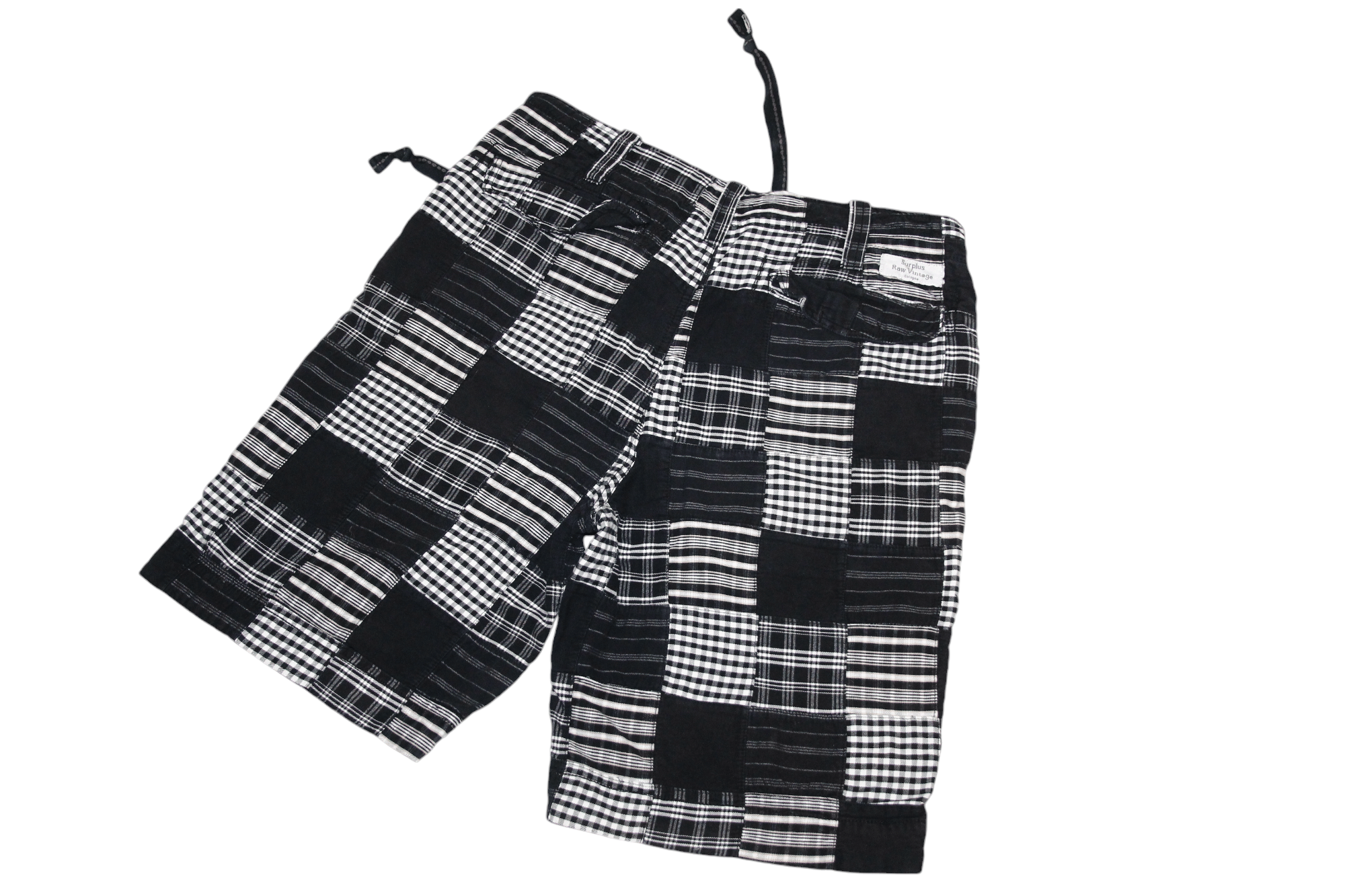 Surplus Research Surplus Raw Vtg Cologne Rugged Flannel Patchwork Cargo Short Size US 32 / EU 48 - 2 Thumbnail