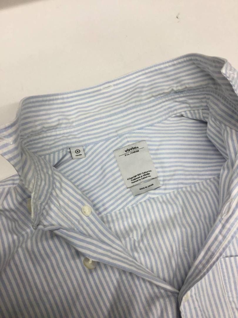 Visvim Striped Button Up Shirt Size US S / EU 44-46 / 1 - 4 Thumbnail