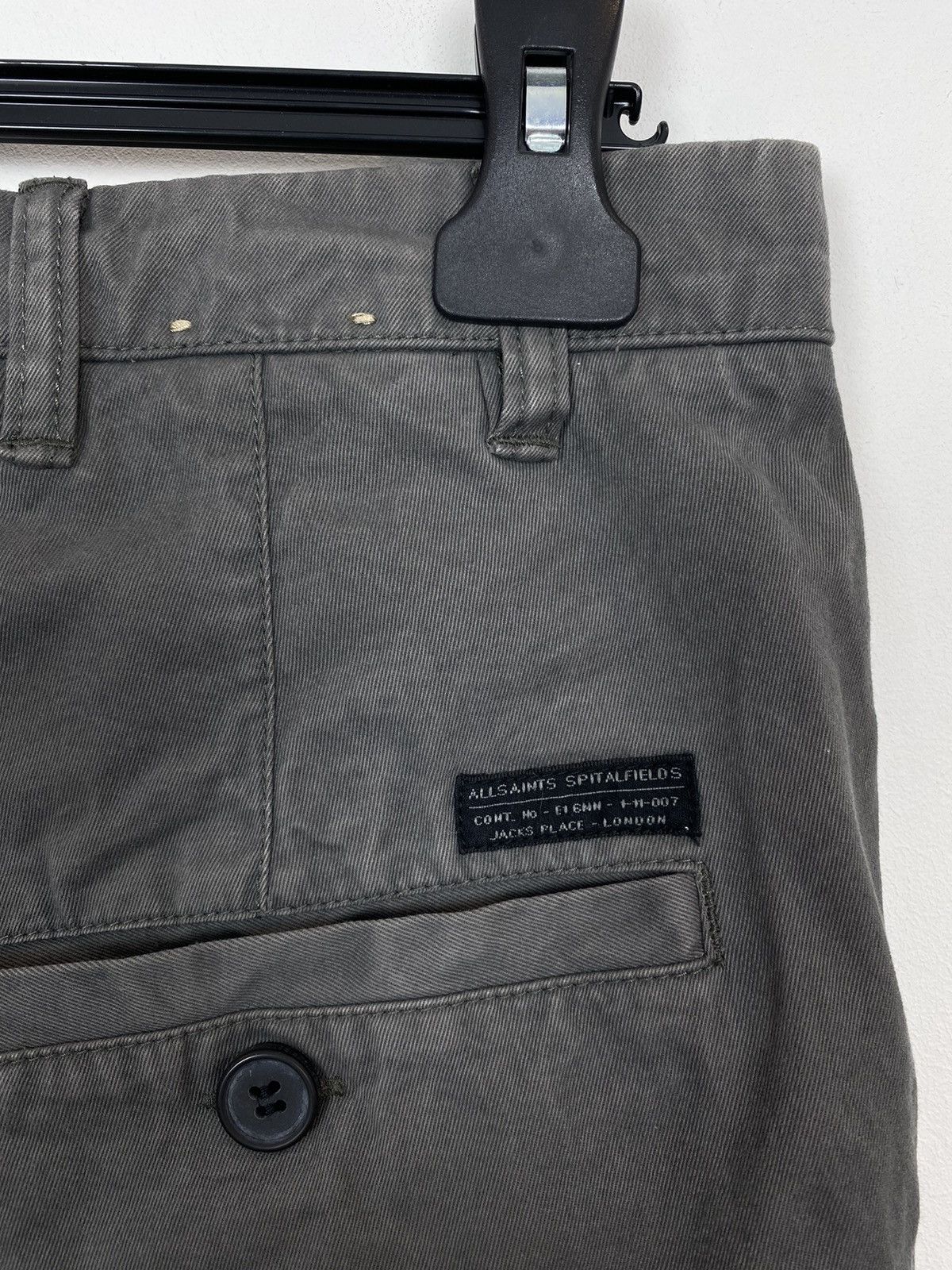 Allsaints AllSaints Mitre Shorts Chino 100% Cotton Men’s Size 32 Grey Size US 32 / EU 48 - 8 Thumbnail