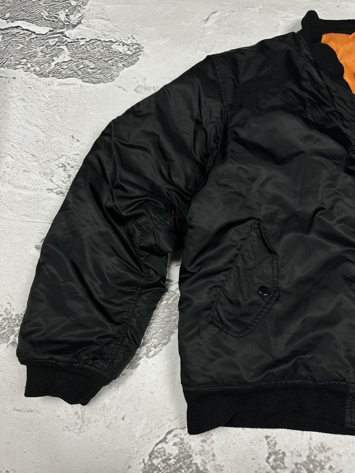 Vintage Vintage MA-1 Bomber Jacket Black Size XL Size US XL / EU 56 / 4 - 6 Thumbnail