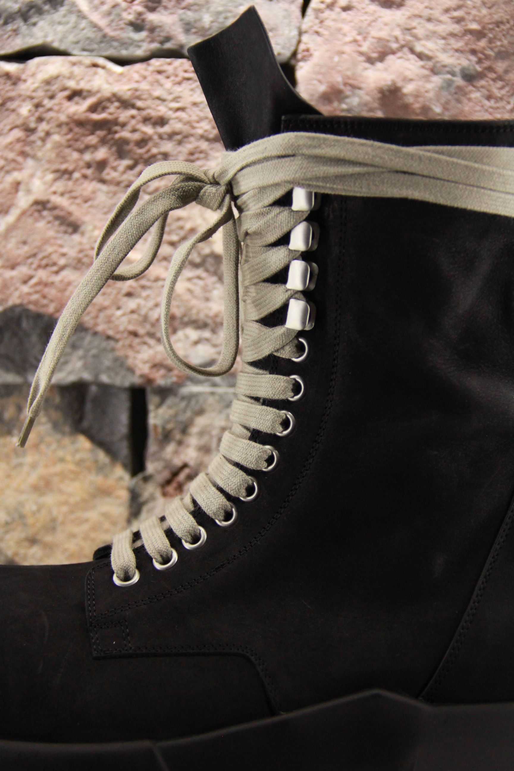 Rick Owens Rick Owens Black Boots Size US 11 / EU 44 - 10 Thumbnail