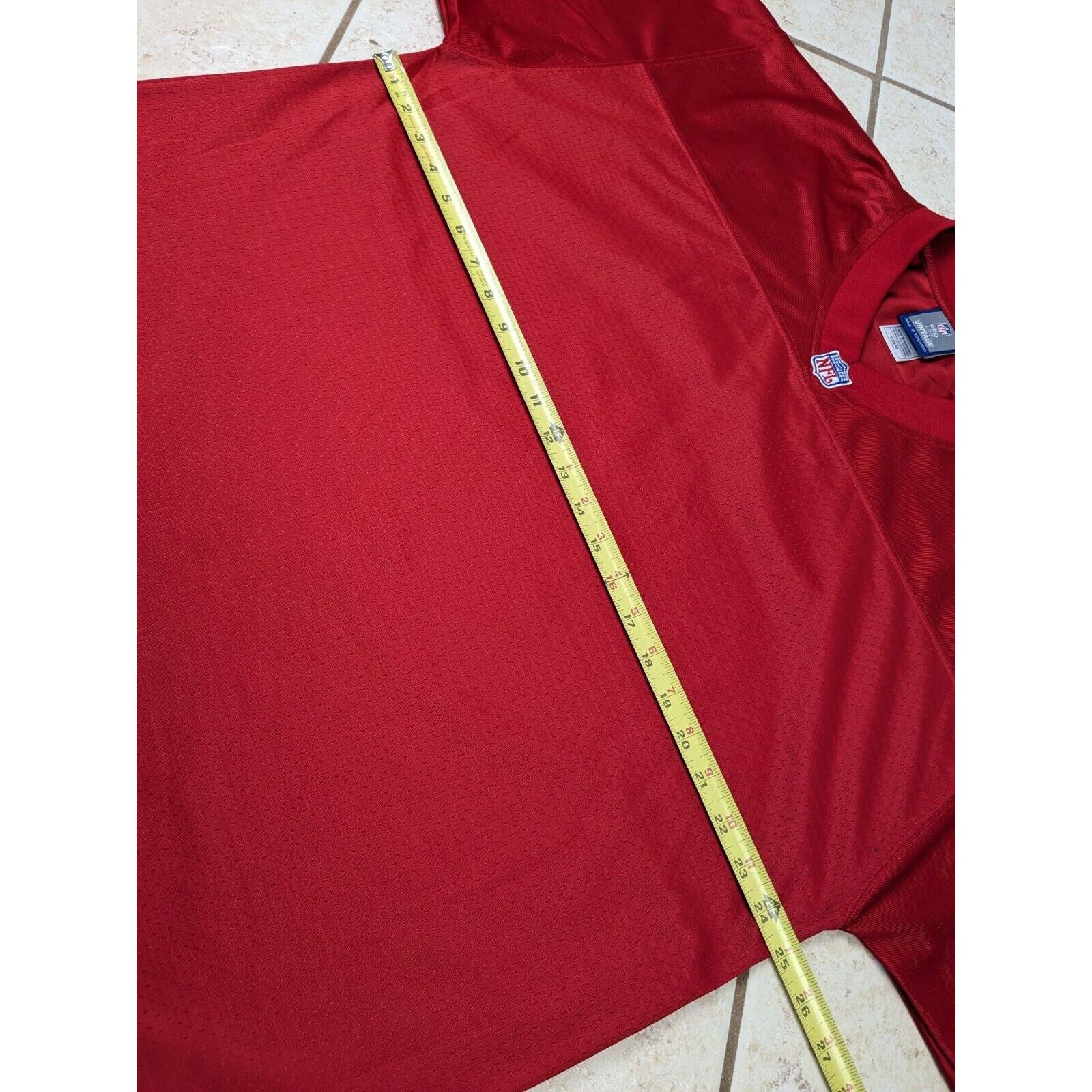 NFL NFL Pro Line Vintage BLANK 49ers Jersey Size Large Red Size US L / EU 52-54 / 3 - 8 Thumbnail