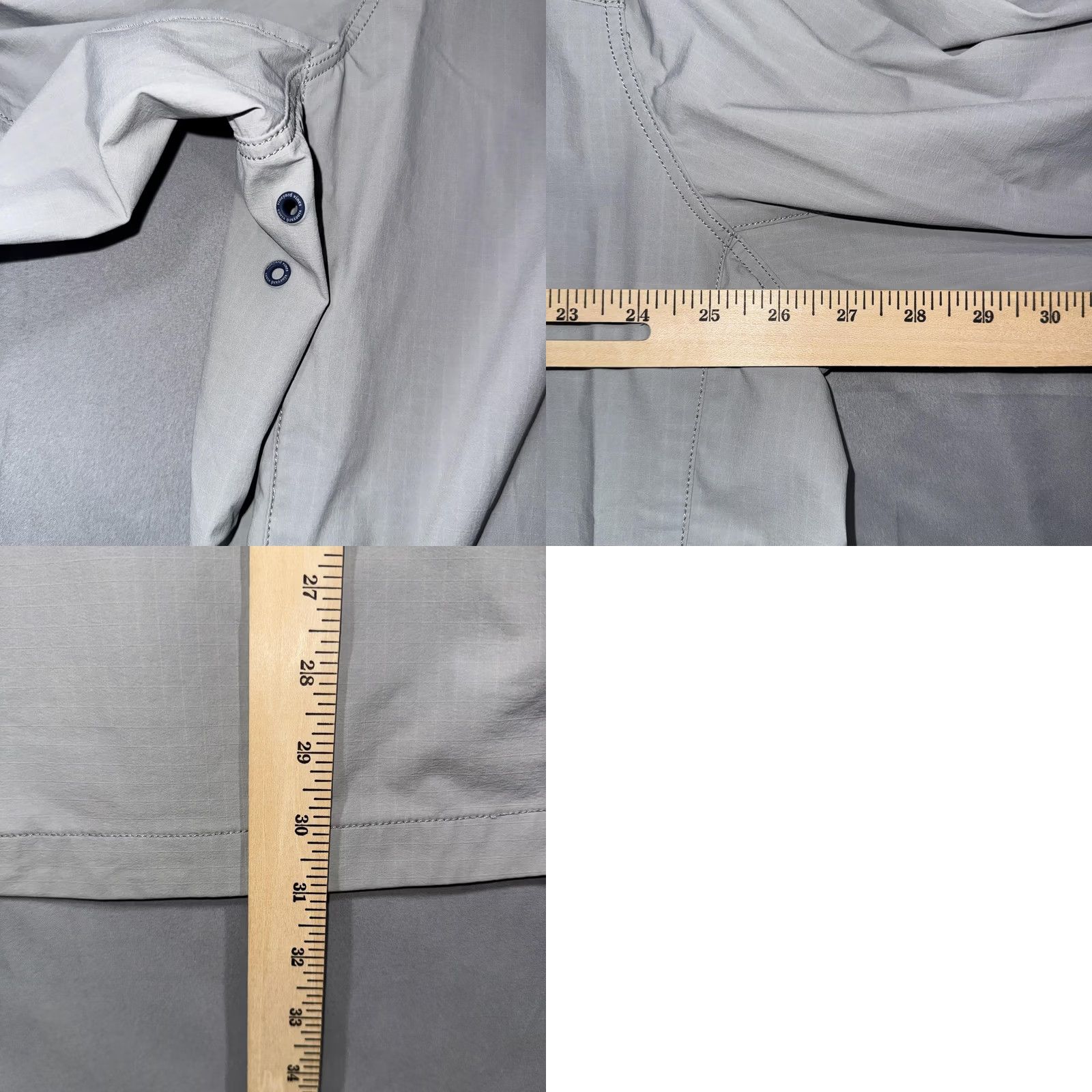 Vineyard Vines Vineyard Vines On The Go Overshirt Photo Ultimate Gray Men's 2XL Long Sleeve Snap Front Shirt Casual Size US XXL / EU 58 / 5 - 8 Thumbnail