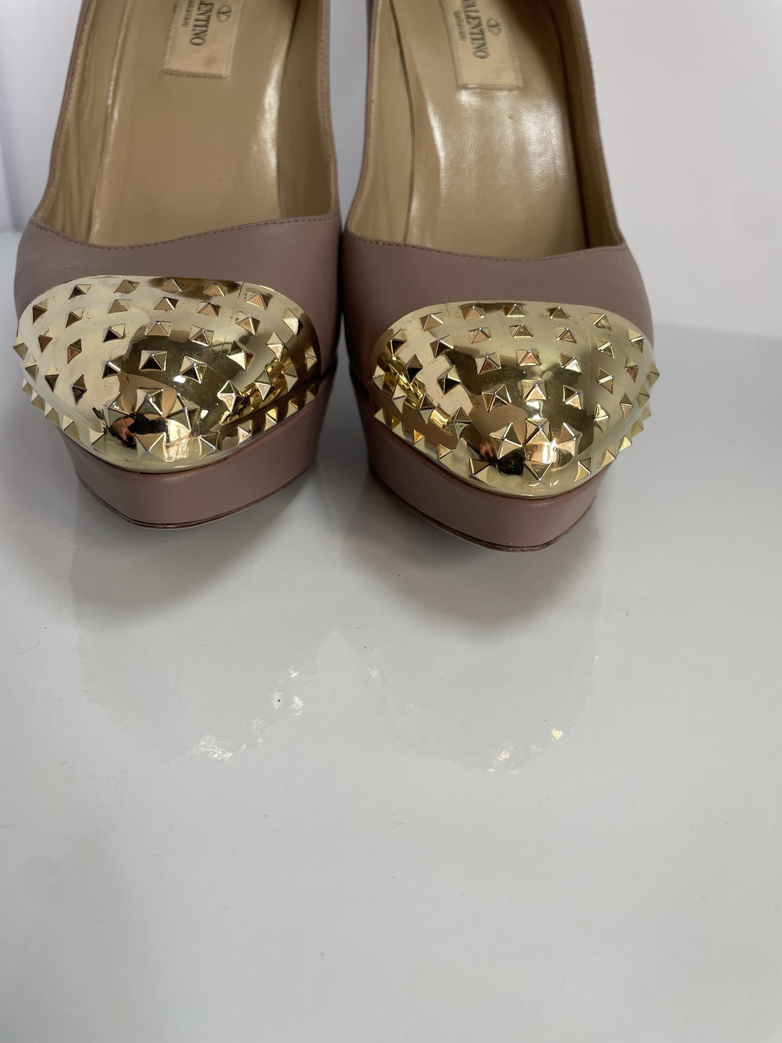 Valentino Valentino Garavani leather heels Size US 8 / IT 38 - 10 Thumbnail