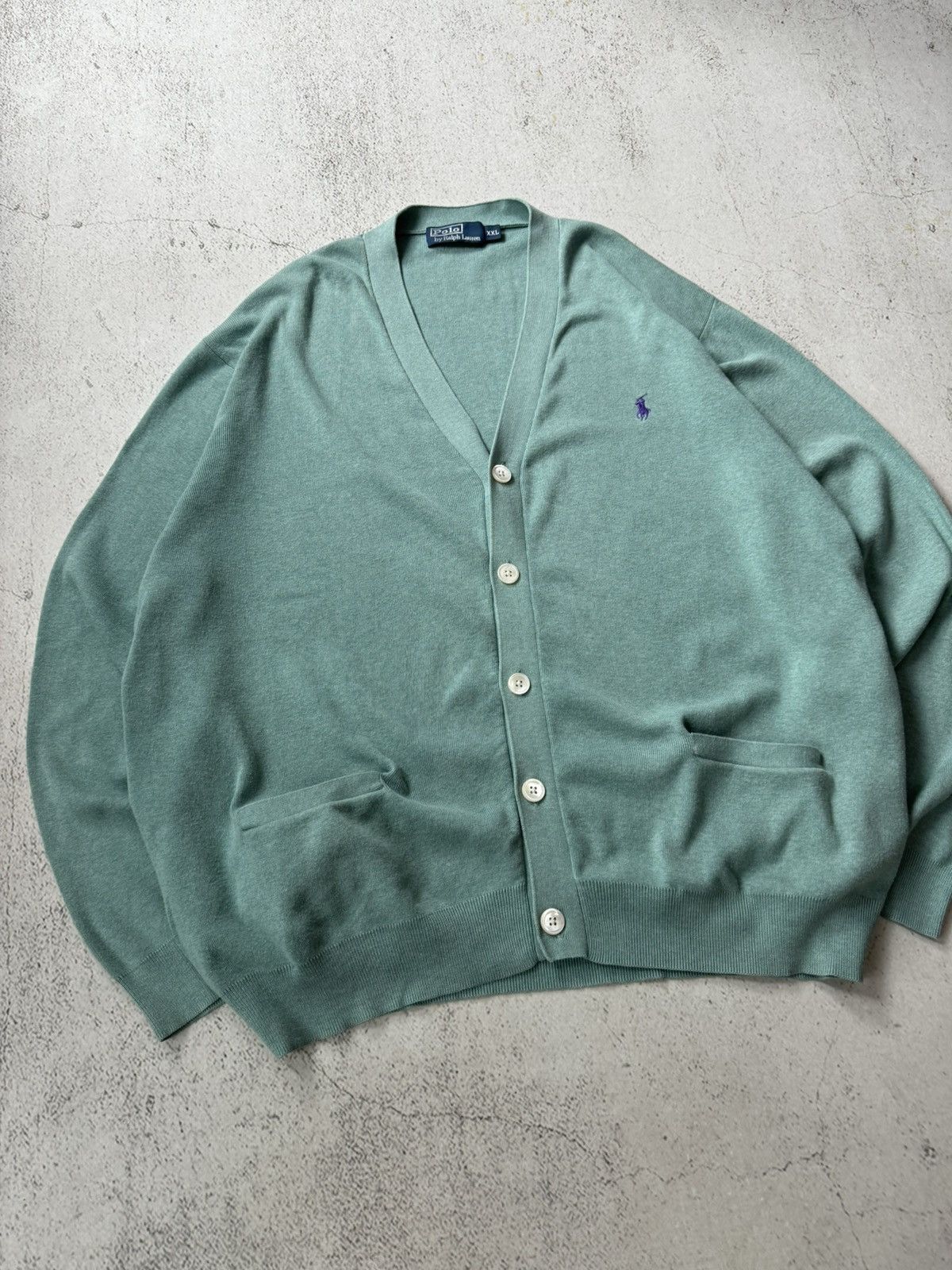 Polo Ralph Lauren × Ralph Lauren × Vintage Polo Ralph Lauren Vintage Cardigan Size US XXL / EU 58 / 5 - 8 Thumbnail