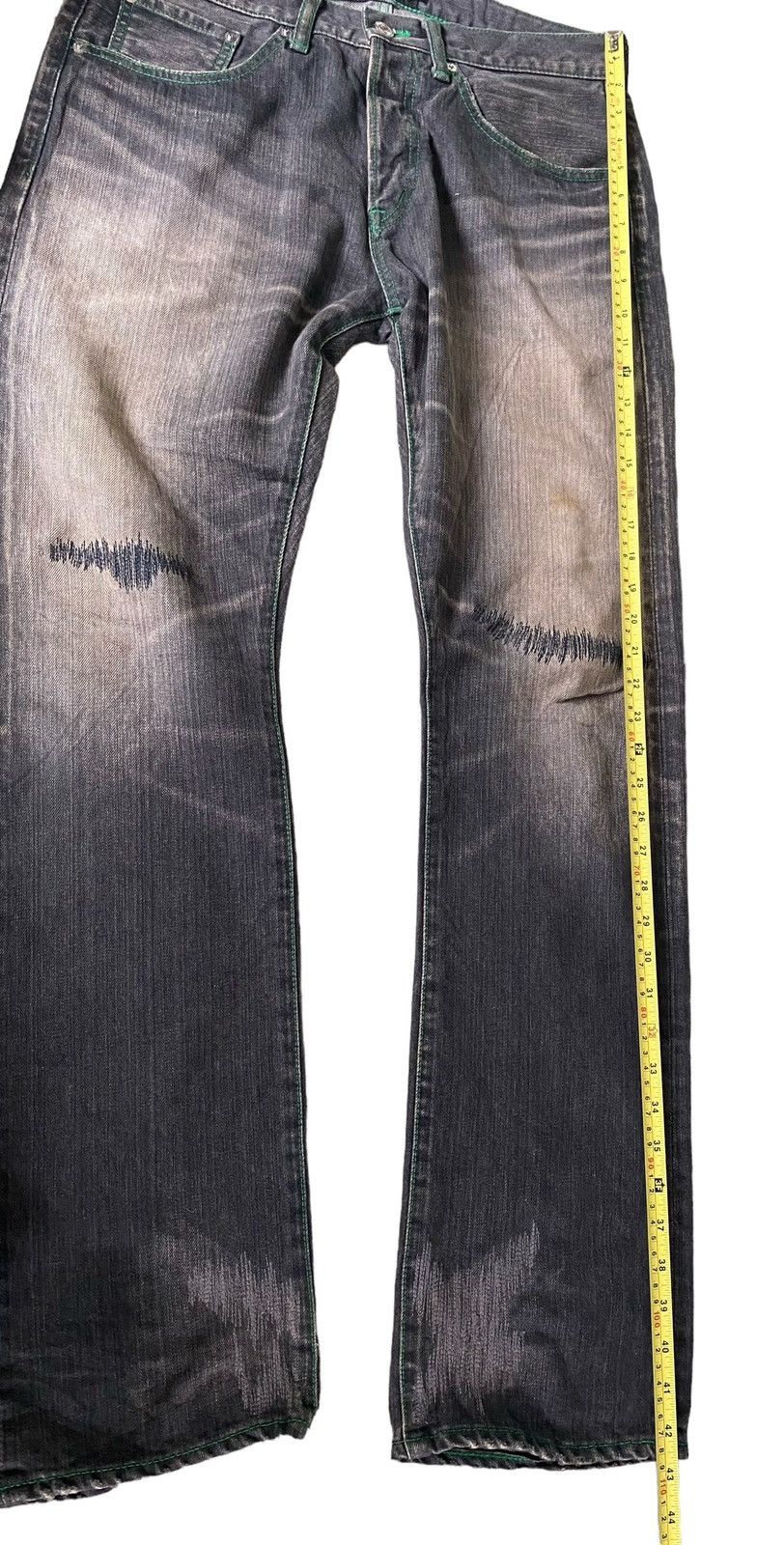 Swagger Vintage SWAGGER Distressed Heather Black W34” Size US 34 / EU 50 - 24 Thumbnail