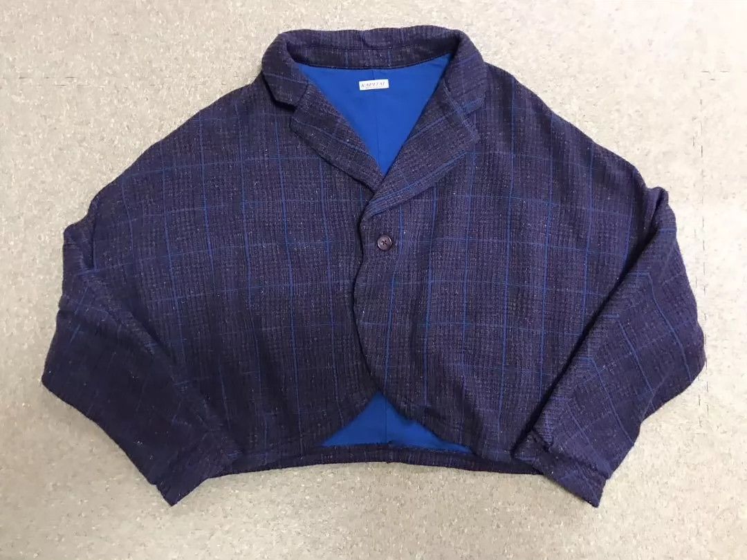Kapital Kapital Tweed Plain Knit Bat Jacket Jacket - -DMC Size US S / EU 44-46 / 1 - 1 Thumbnail