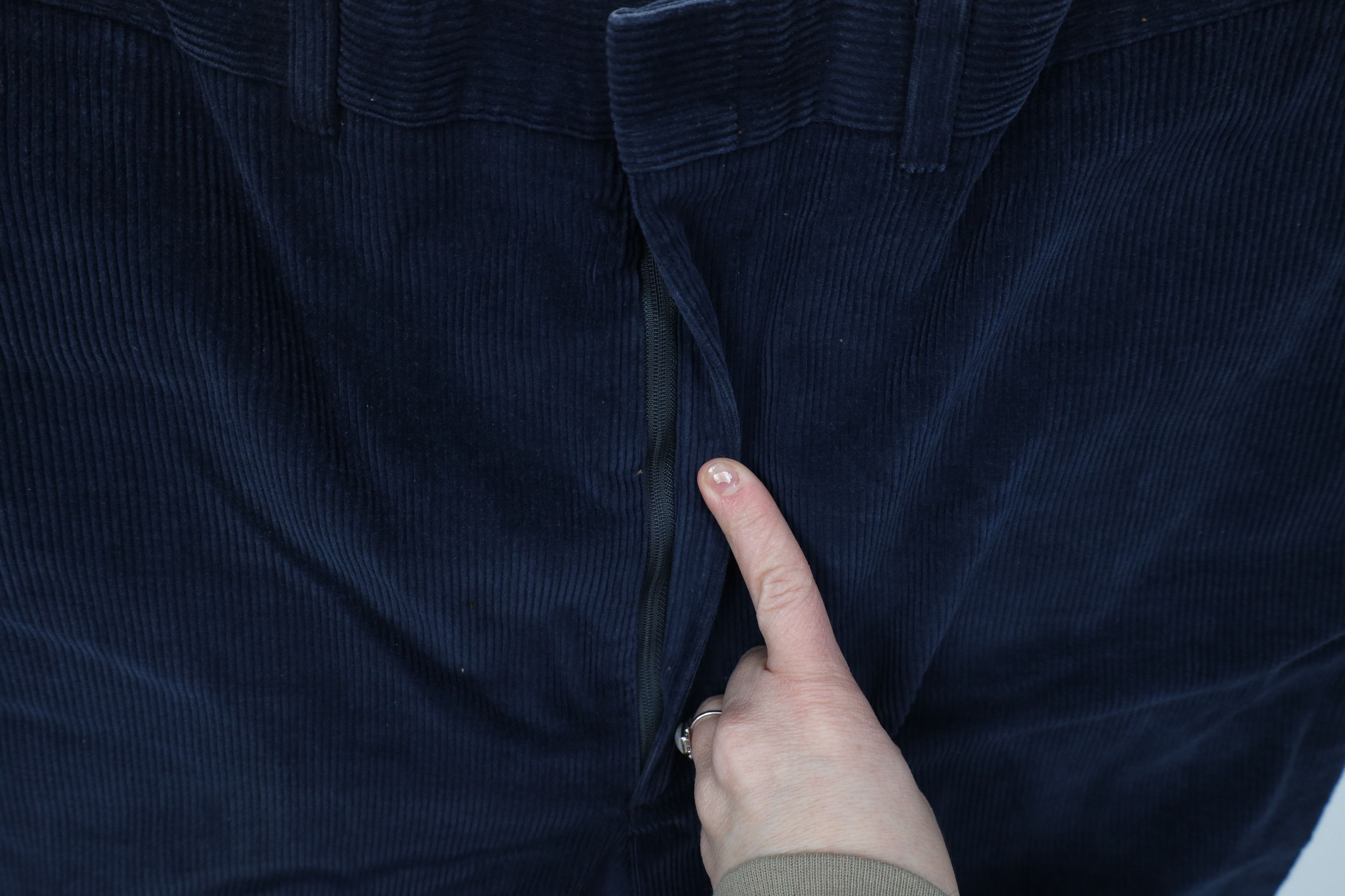 Vintage Vintage 70s Streetwear Wide Leg Chino Pants Blue USA Size US 42 / EU 58 - 7 Thumbnail