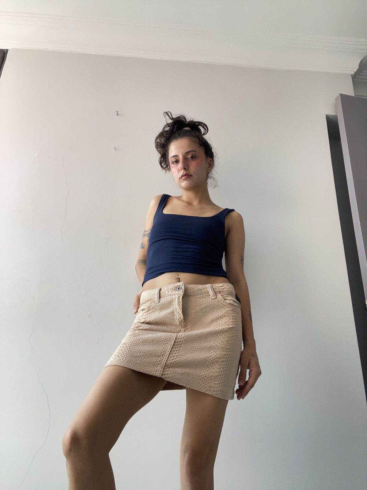 Vintage y2k skirt Size 24" / US 00 / IT 34 - 1 Thumbnail