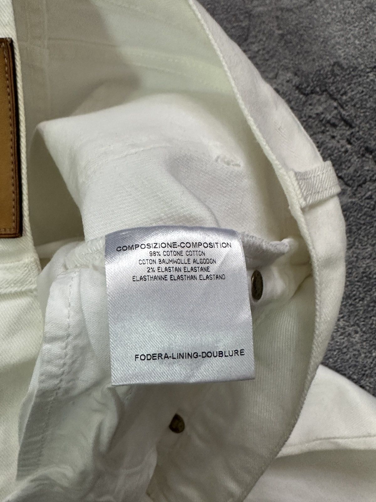 Gucci Vintage Gucci Anchor Sailor White Bootcut Jeans IT 42 Size 28" / US 6 / IT 42 - 7 Thumbnail