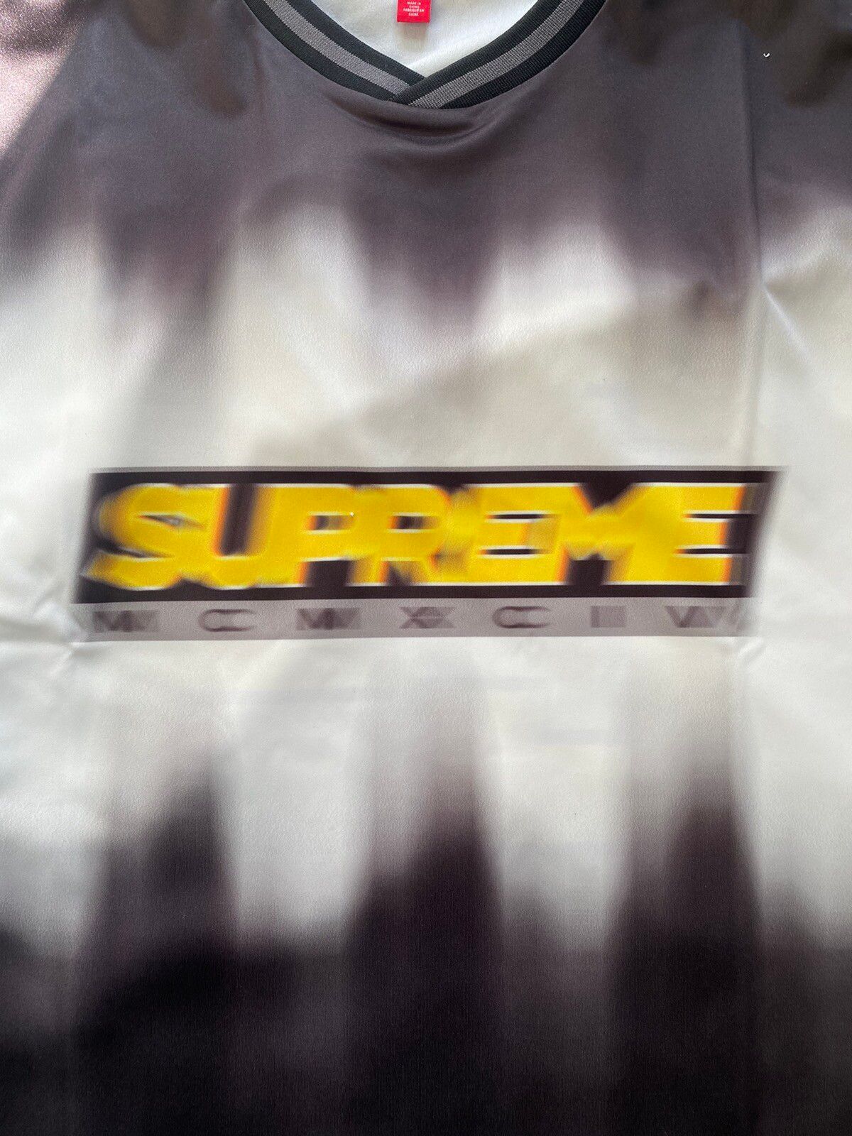 Supreme Supreme Blur Soccer Jersey XXL | Grailed