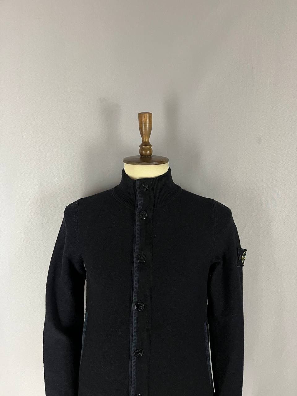 Stone Island Stone Island Black Sweater Size US M / EU 48-50 / 2 - 2 Thumbnail