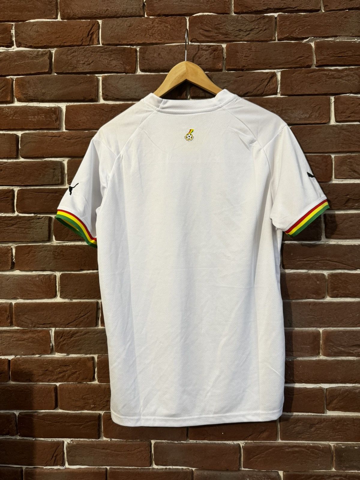 Puma Rare PUMA Ghana Home football Jersey Soccer Kit L White Size US L / EU 52-54 / 3 - 2 Thumbnail