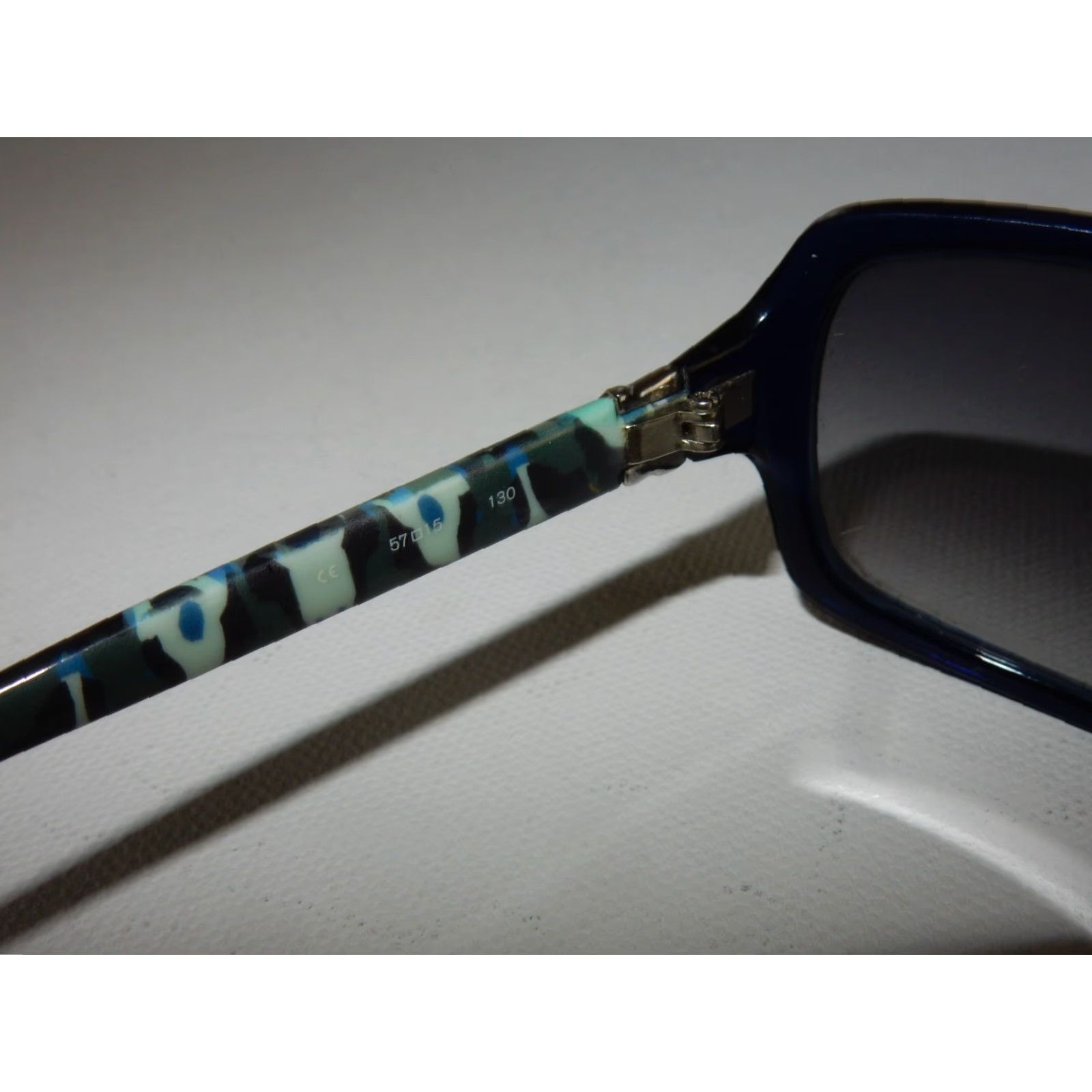 Diane von Furstenberg VINTAGE Diane von Furstenberg DVF Sunglasses Women Blue 57mm 15-130 520S Size ONE SIZE - 4 Thumbnail