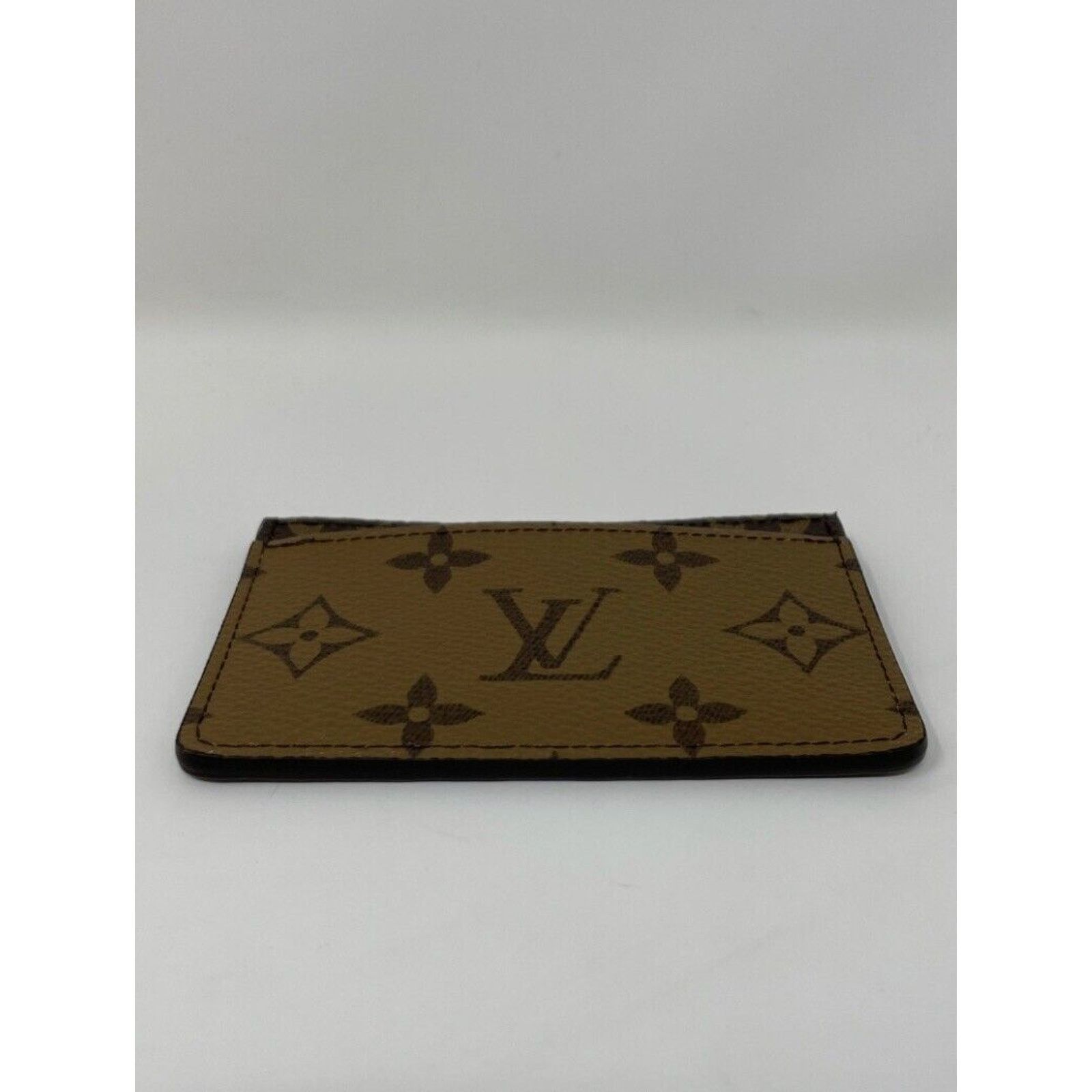 Louis Vuitton Brand New Louis Vuitton Monogram Reverse Canvas Card Holder Size ONE SIZE - 6 Thumbnail