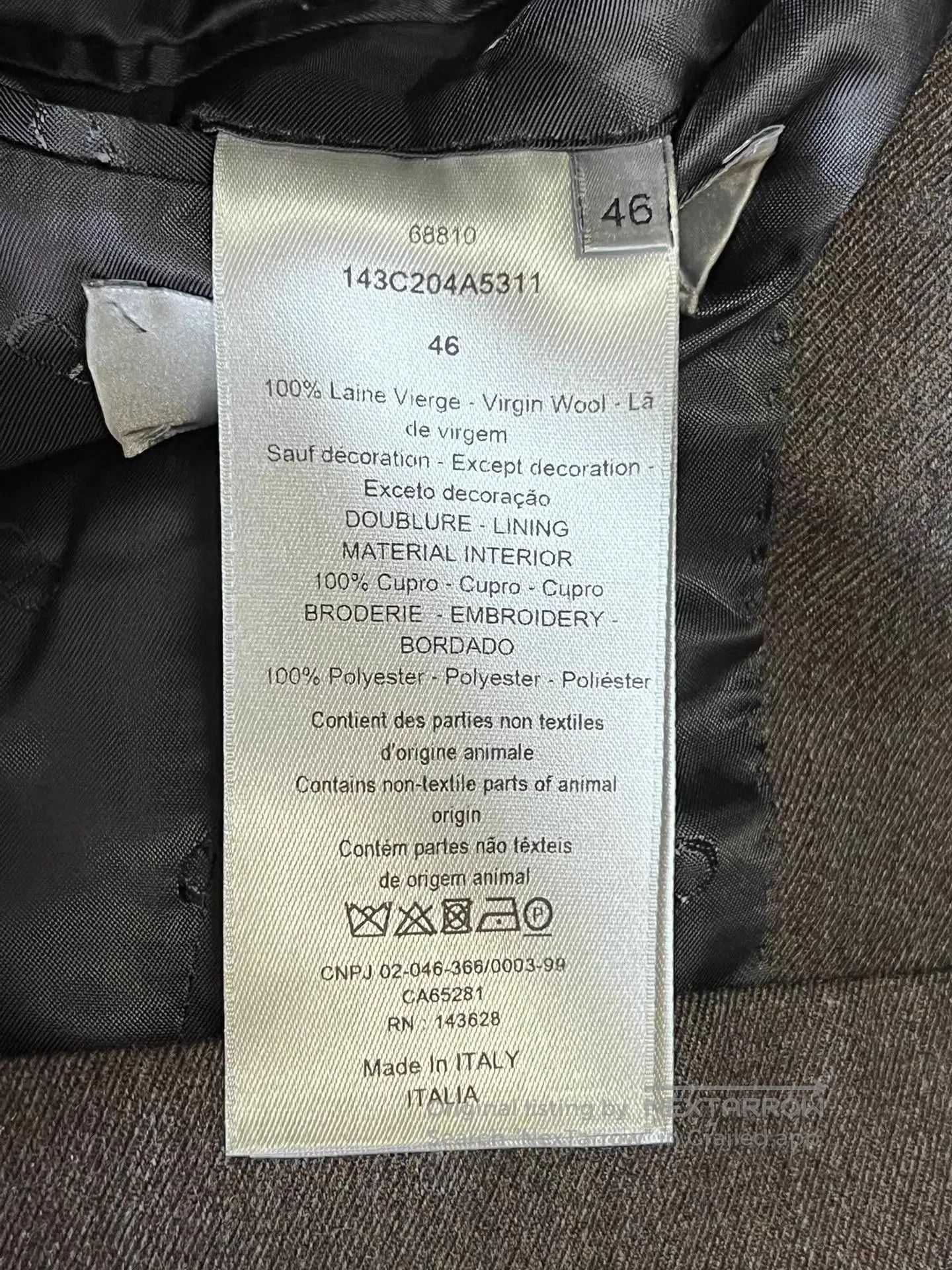 Dior Multi Color Lightweight Jacket - Size S. Size US S / EU 44-46 / 1 - 7 Thumbnail