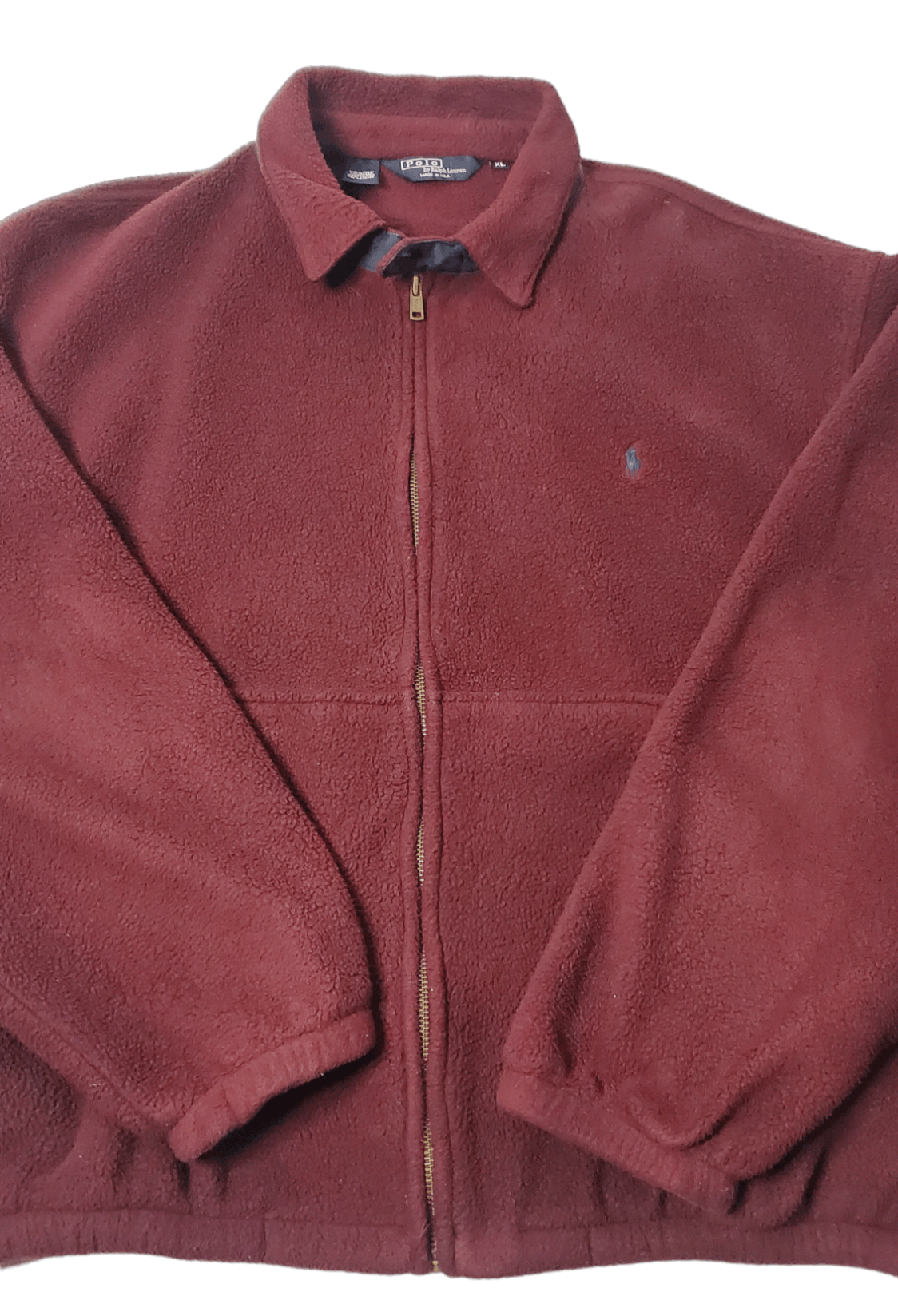 Vintage 90s Polo Ralph Lauren Fleece Jacket Size US XL / EU 56 / 4 - 2 Thumbnail