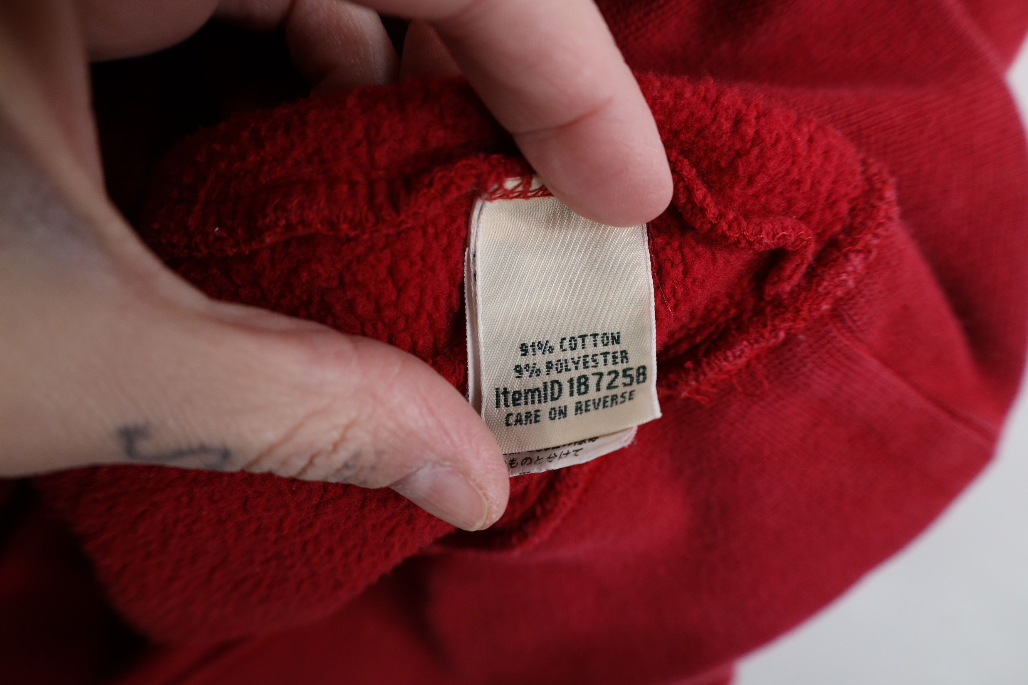 L.L. Bean Vintage LL Bean Blank Heavyweight Crewneck Sweatshirt Red Size US XXL / EU 58 / 5 - 8 Thumbnail