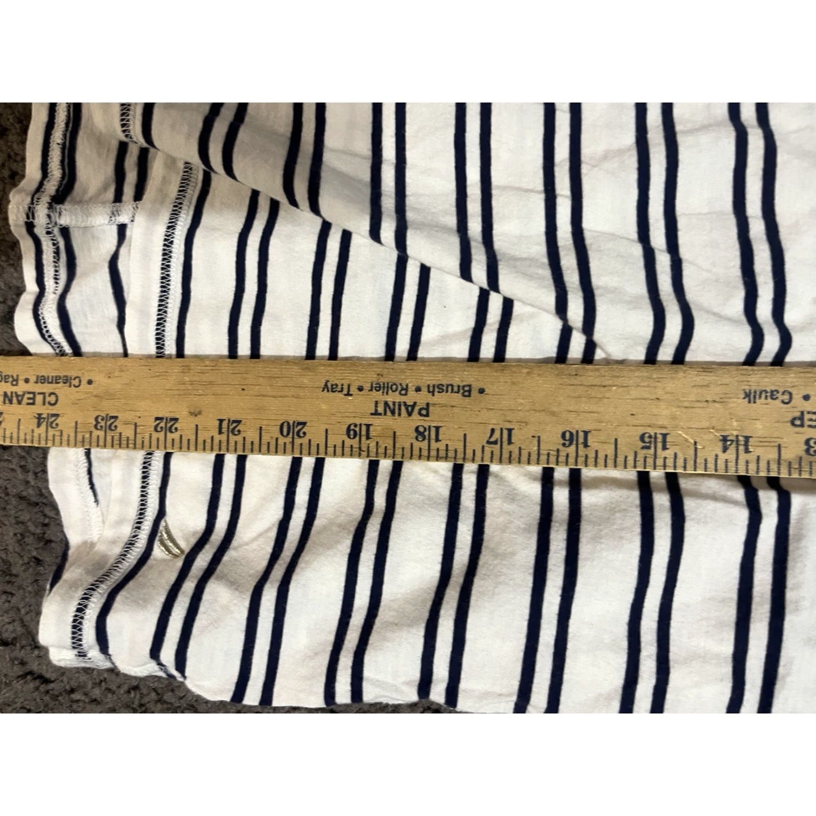 Nautica Nautica Shirt Woman L White Striped Boat Neck T-Shirt Casual Size L / US 10 / IT 46 - 4 Thumbnail