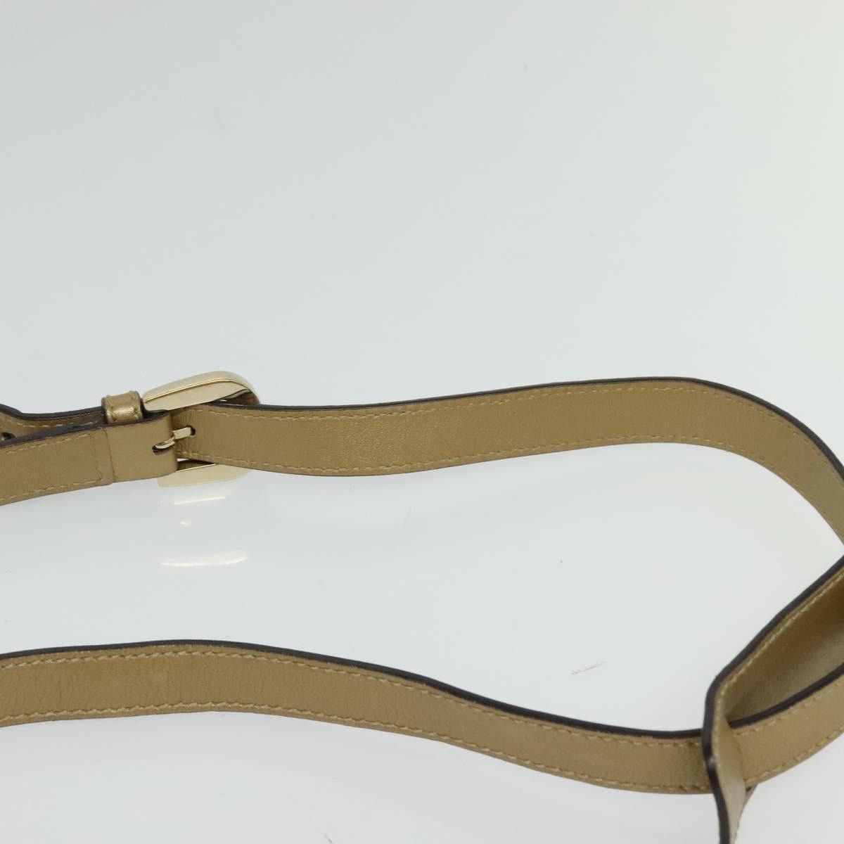 Gucci GUCCI GG Crystal Shoulder Bag Gold Size ONE SIZE - 8 Thumbnail