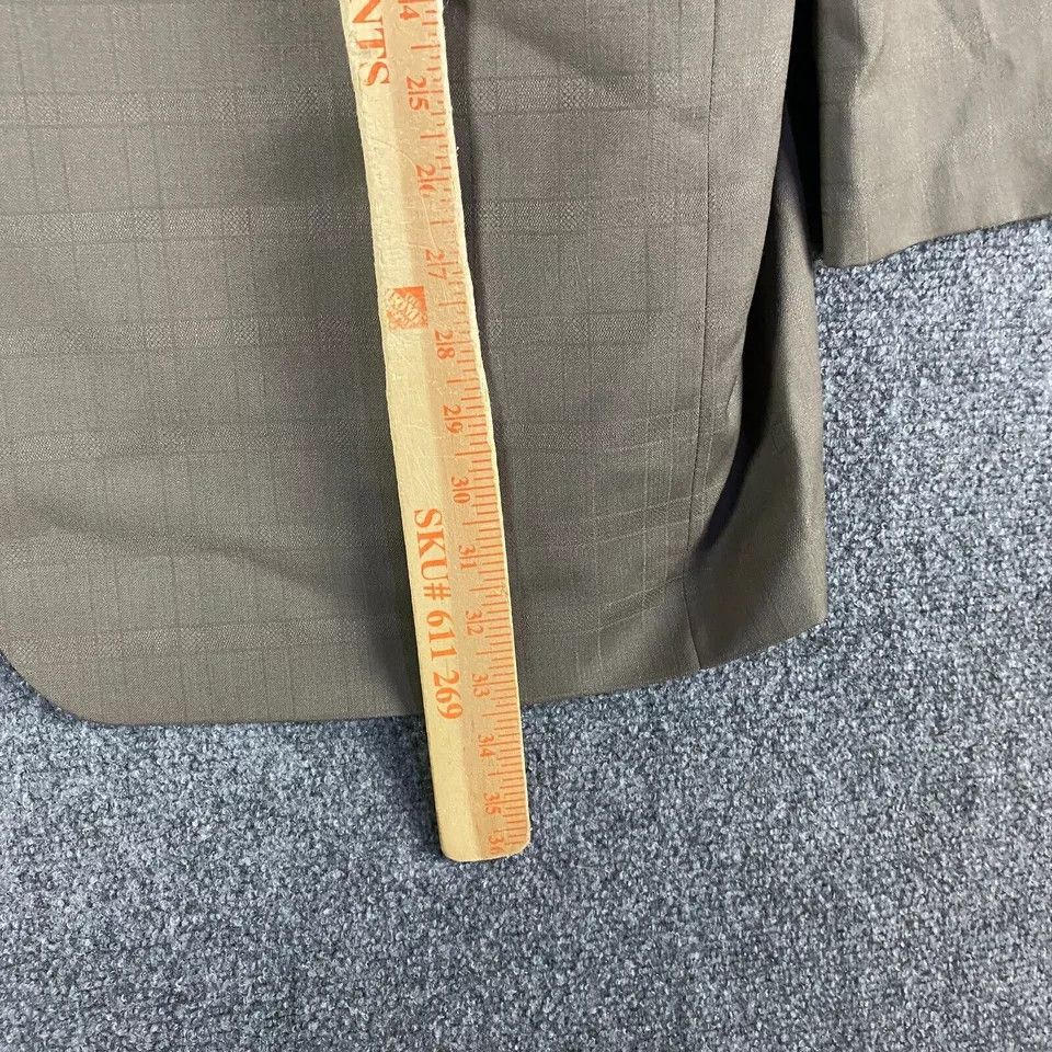 Fubu Fubu Collection Blazer Men's Size 44R Jacket Suit Wool Size 44R - 3 Thumbnail