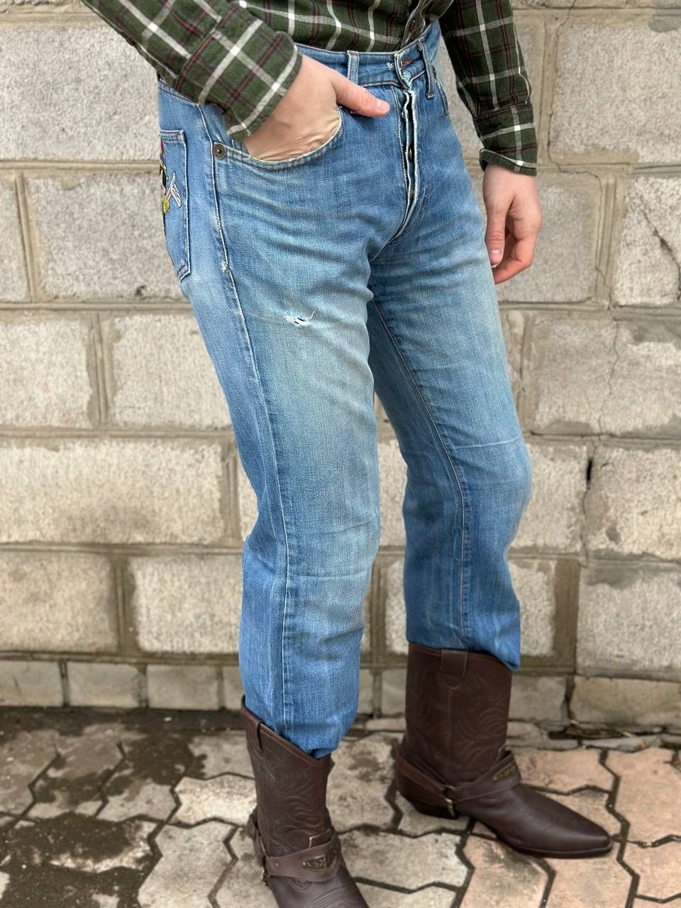 Iceberg VTG Mans Iceberg Jeans Size 30 Y2K Western Old Money 00s USA Size US 30 / EU 46 - 5 Thumbnail