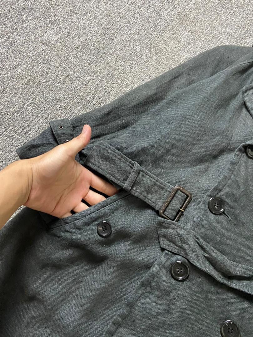Japanese Brand HOCQUY Brand Double Breasted Trench Coat (183) Size US S / EU 44-46 / 1 - 6 Thumbnail