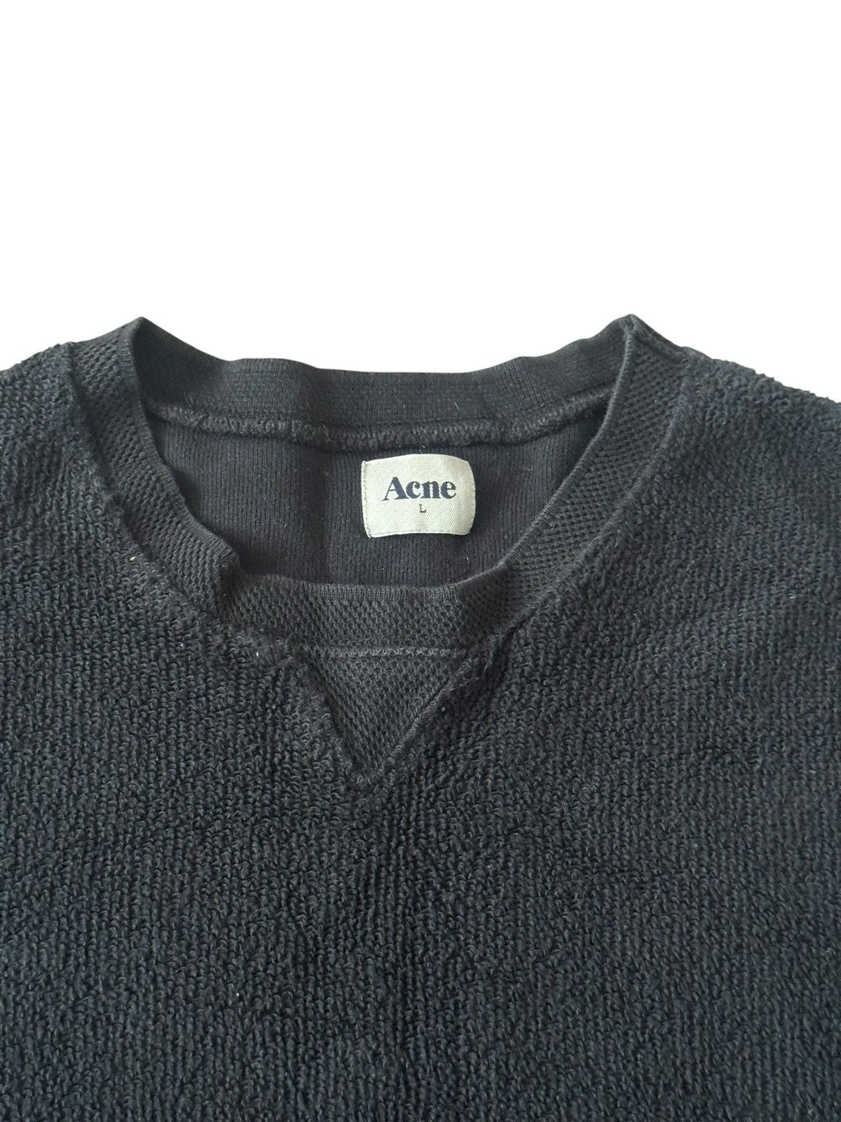 Acne Studios Acne Studios College Terry AW12 Sweatshirt Jumper Large Size US L / EU 52-54 / 3 - 2 Thumbnail