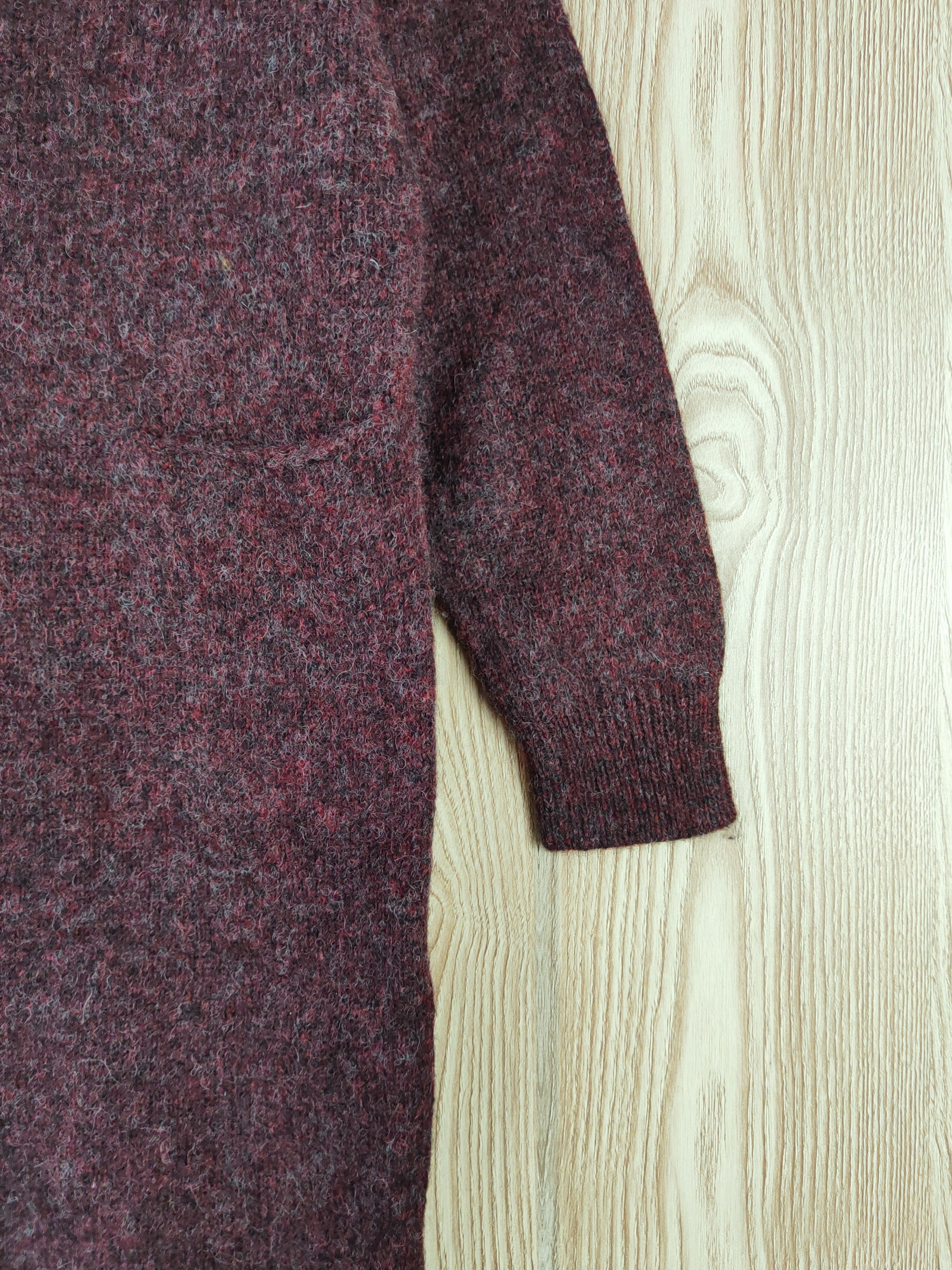Homespun Knitwear Uniqlo Knitwear mohair Hoodie Long Cardigan #W739 Size M / US 6-8 / IT 42-44 - 6 Thumbnail