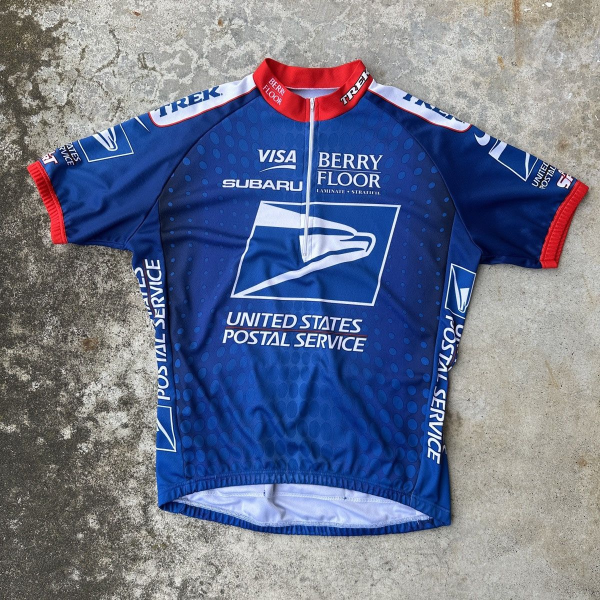 Bicycle × Nike Nike Postal Service USPS America Cycling racing Jersey Shirt Size US L / EU 52-54 / 3 - 1 Thumbnail