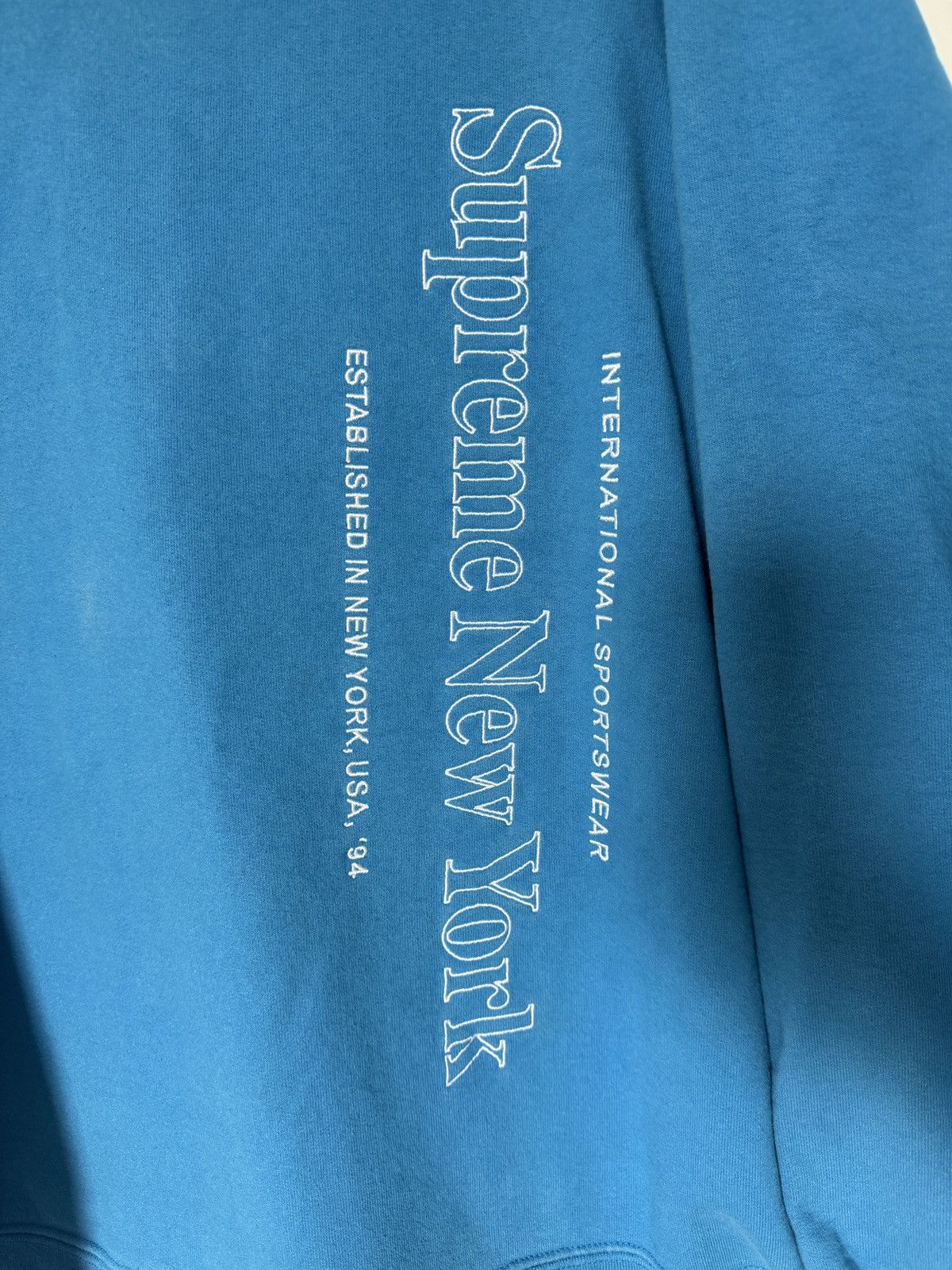 Supreme Supreme Blue Crew Neck Sweater Size US L / EU 52-54 / 3 - 3 Thumbnail