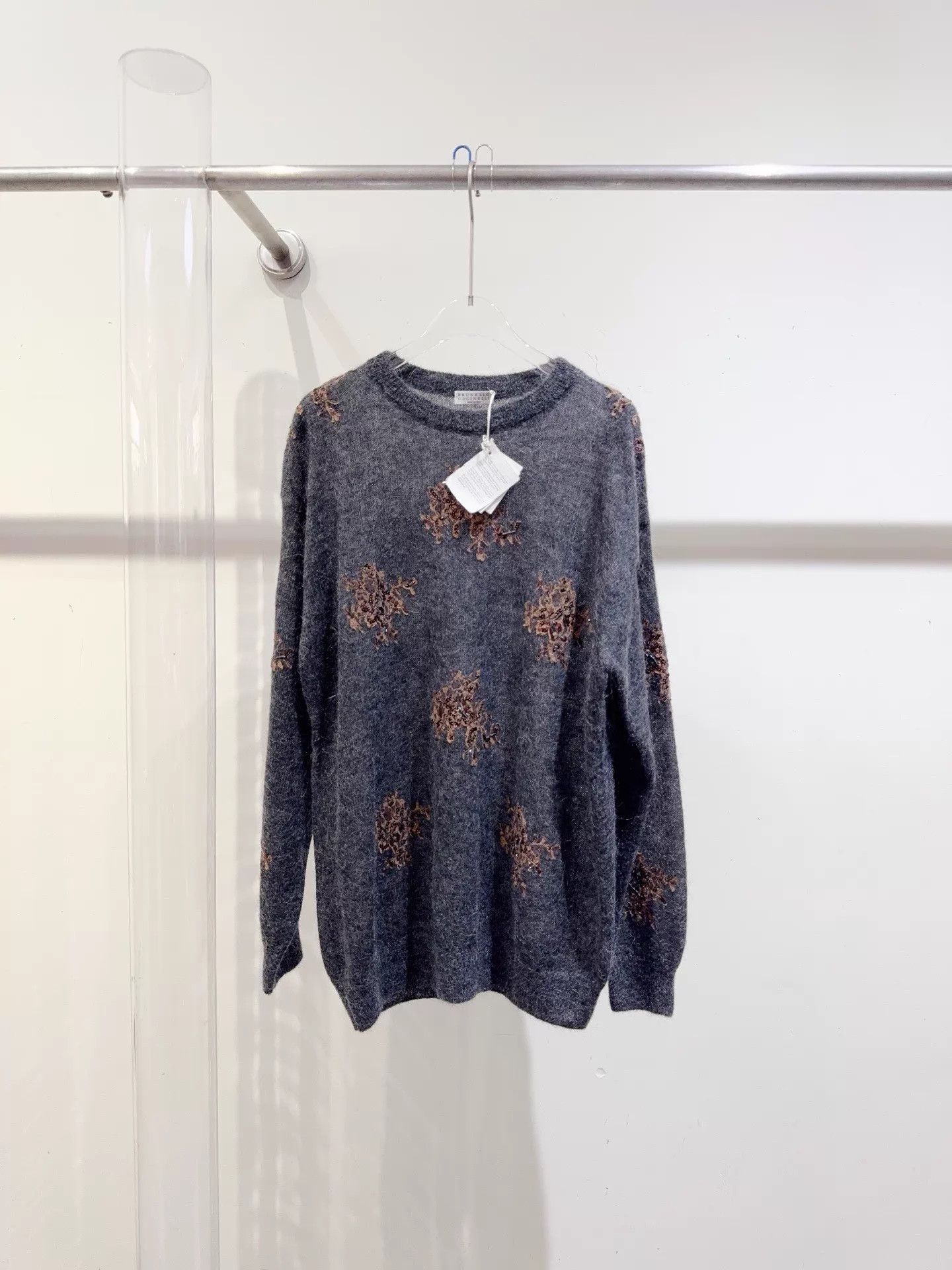 Brunello Cucinelli Brunello Cucinelli Beaded Sweater L Poster Size L / US 10 / IT 46 - 1 Thumbnail