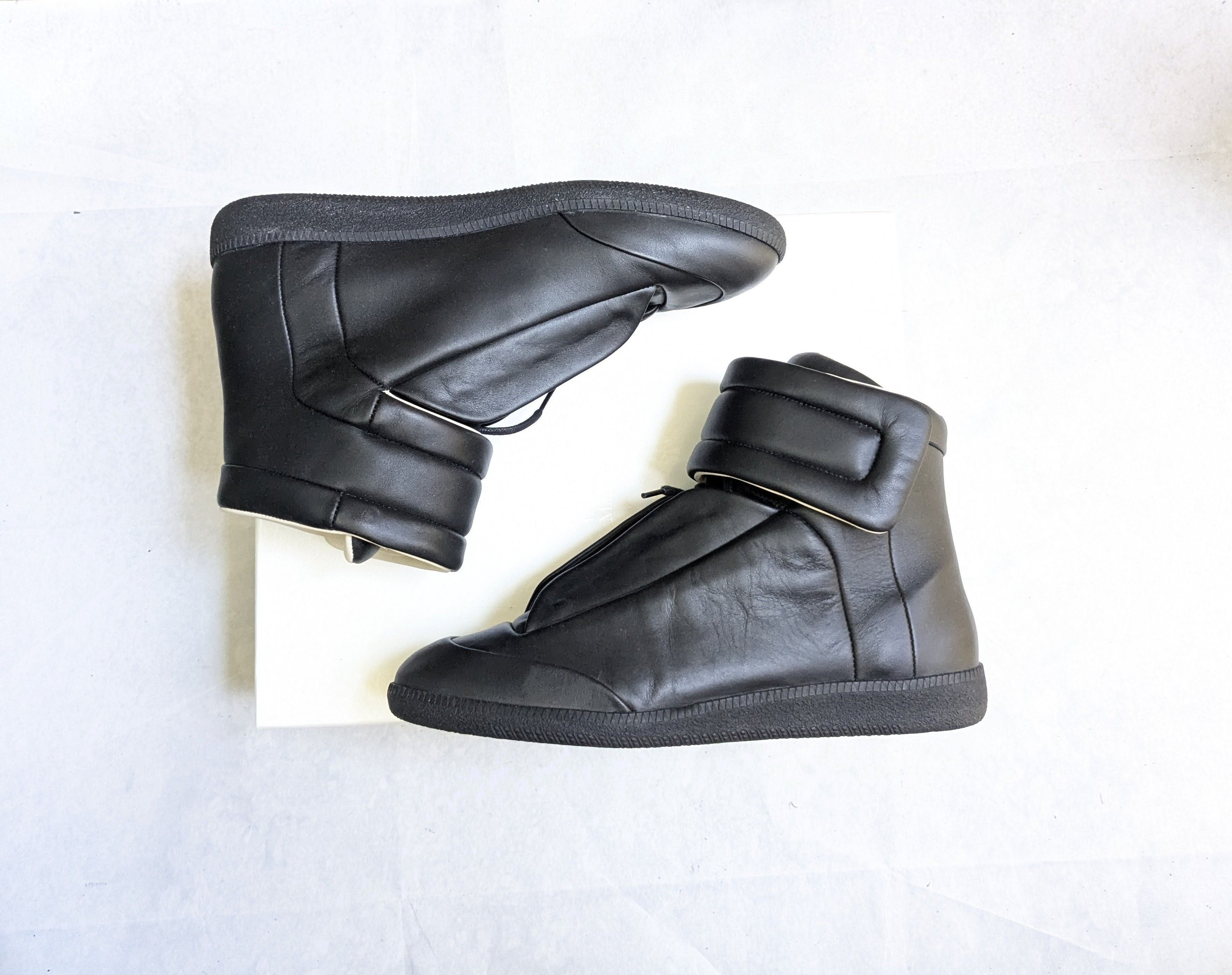 Maison Margiela MAISON MARGIELA FUTURE SNEAKER IN BLACK | Grailed