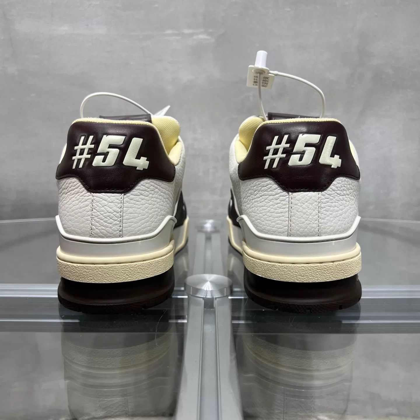 Louis Vuitton LV Trainer White/Brown UK7.5 (EU41.5) YH25061 Size US 8.5 / EU 41-42 - 6 Thumbnail