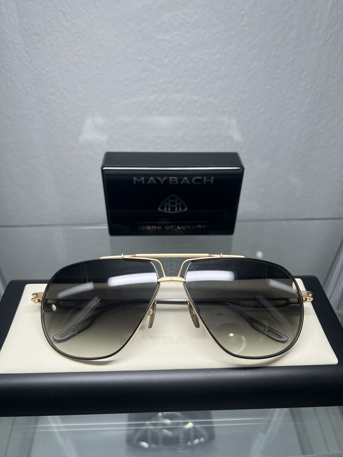 MAYBACH Eyewear Maybach The Commander I Sunglasses Size ONE SIZE - 1 Thumbnail