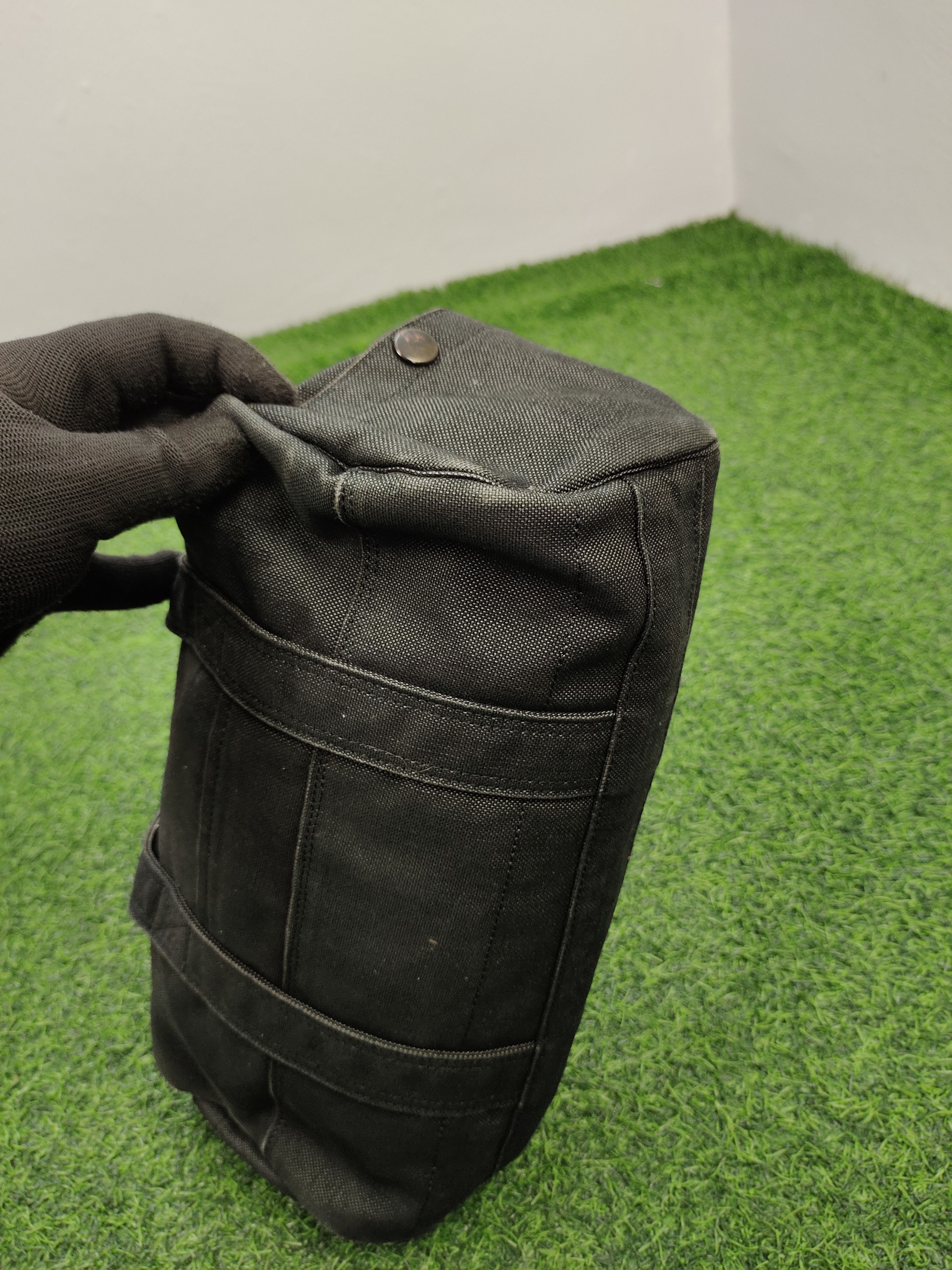 Porter Vintage Porter Japan Black Faded Canvas Small Boston Bag Size ONE SIZE - 8 Thumbnail