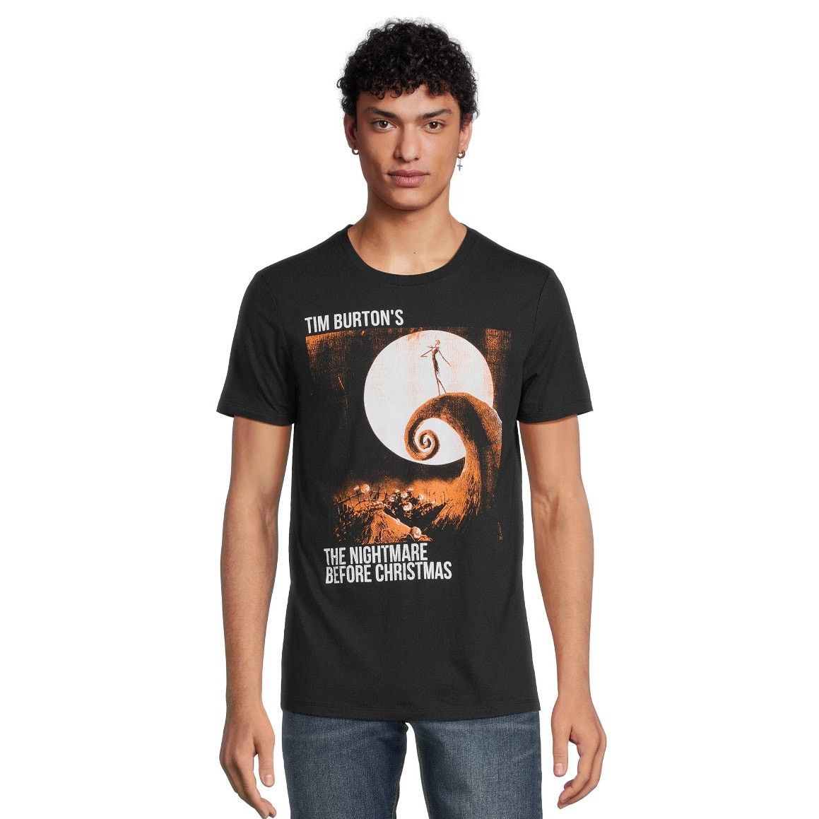 Disney Tim Burton’s The Nightmare Before Christmas Men's T-shirt Size US L / EU 52-54 / 3 - 1 Thumbnail