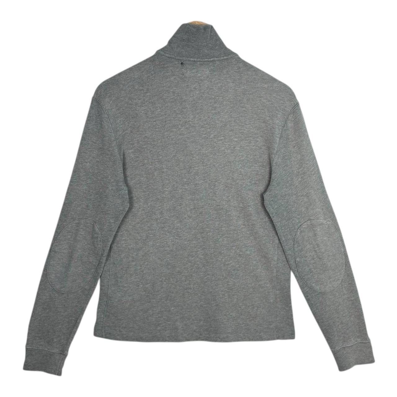 Polo Ralph Lauren Polo Ralph Lauren Gray 1/4 Zip Sweatshirt Thrashed Sun Faded Size US M / EU 48-50 / 2 - 2 Thumbnail