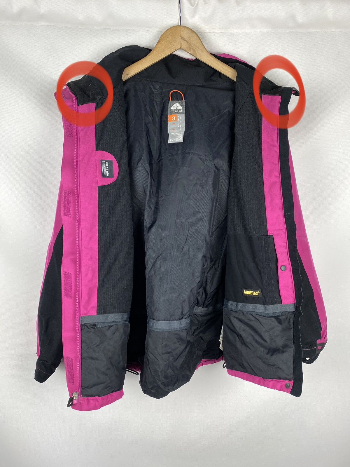 Nike × Nike ACG × Vintage Nike ACG vintage ladies hooded ski jacket size Xl Size XL / US 12-14 / IT 48-50 - 23 Thumbnail